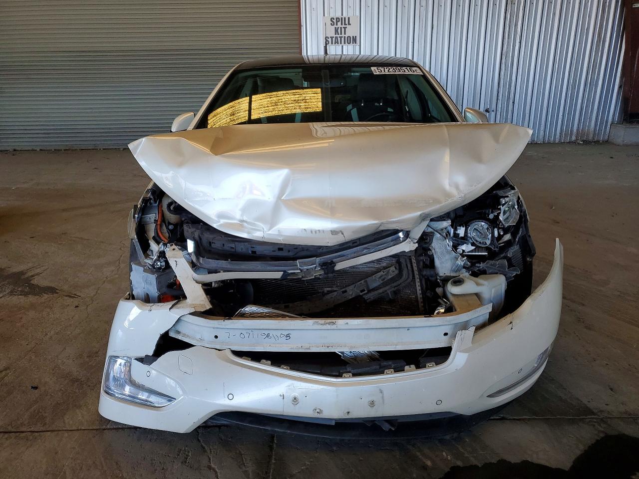 2012 Chevrolet Volt Белый vin: 1G1RD6E4XCU100350