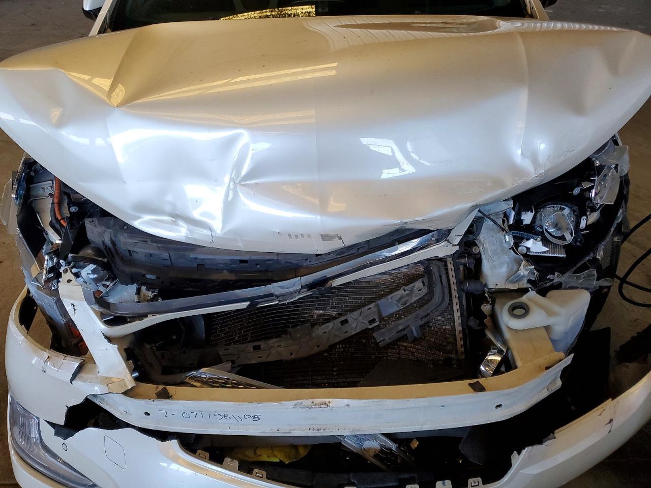 2012 Chevrolet Volt Белый vin: 1G1RD6E4XCU100350