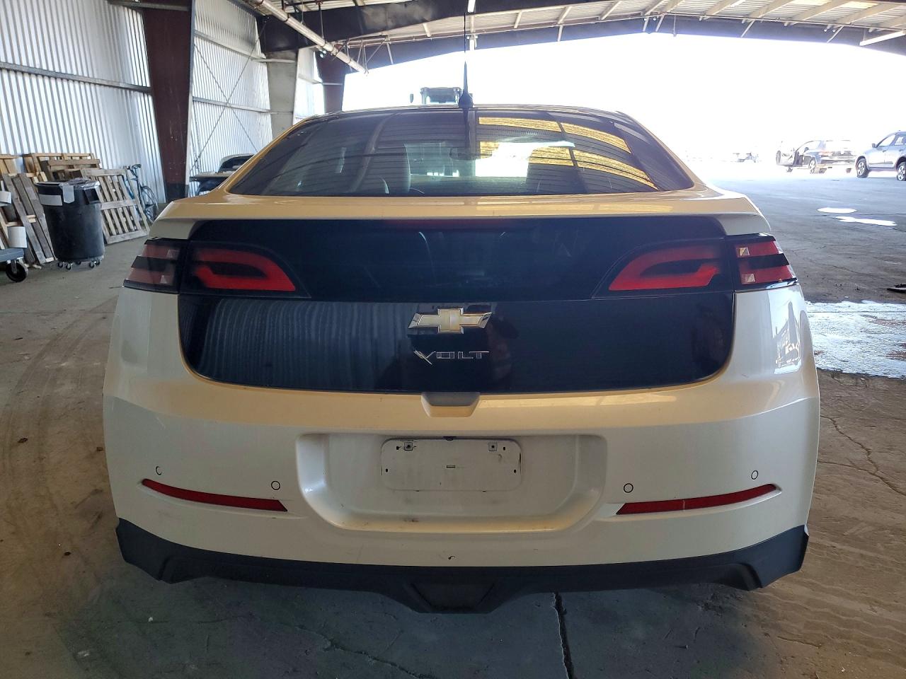 2012 Chevrolet Volt Белый vin: 1G1RD6E4XCU100350