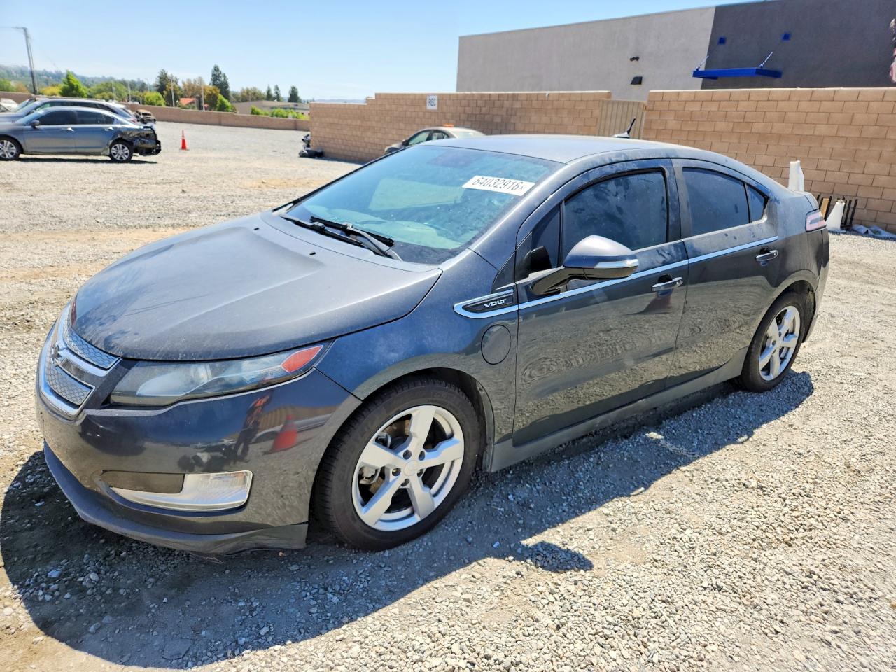 2013 Chevrolet Volt Charcoal vin: 1G1RE6E40DU142203
