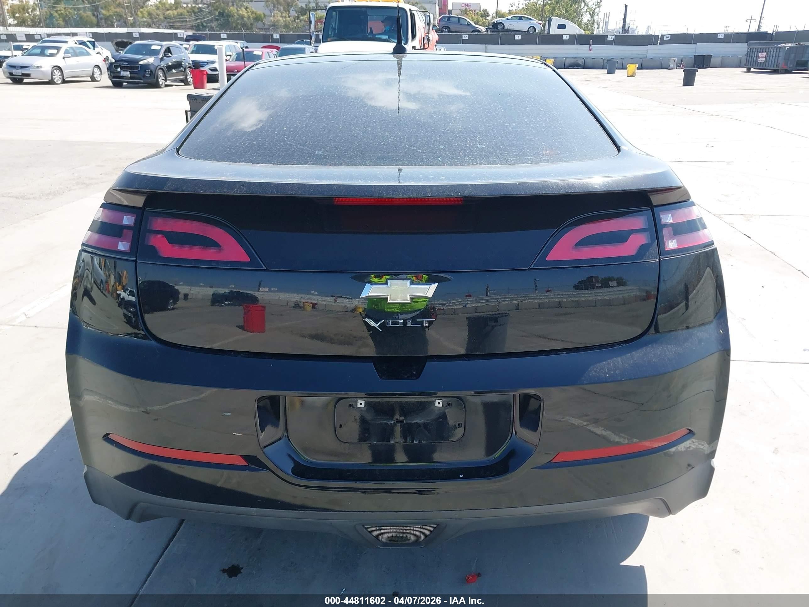 2014 Chevrolet Volt   Black vin: 1G1RE6E40EU154384