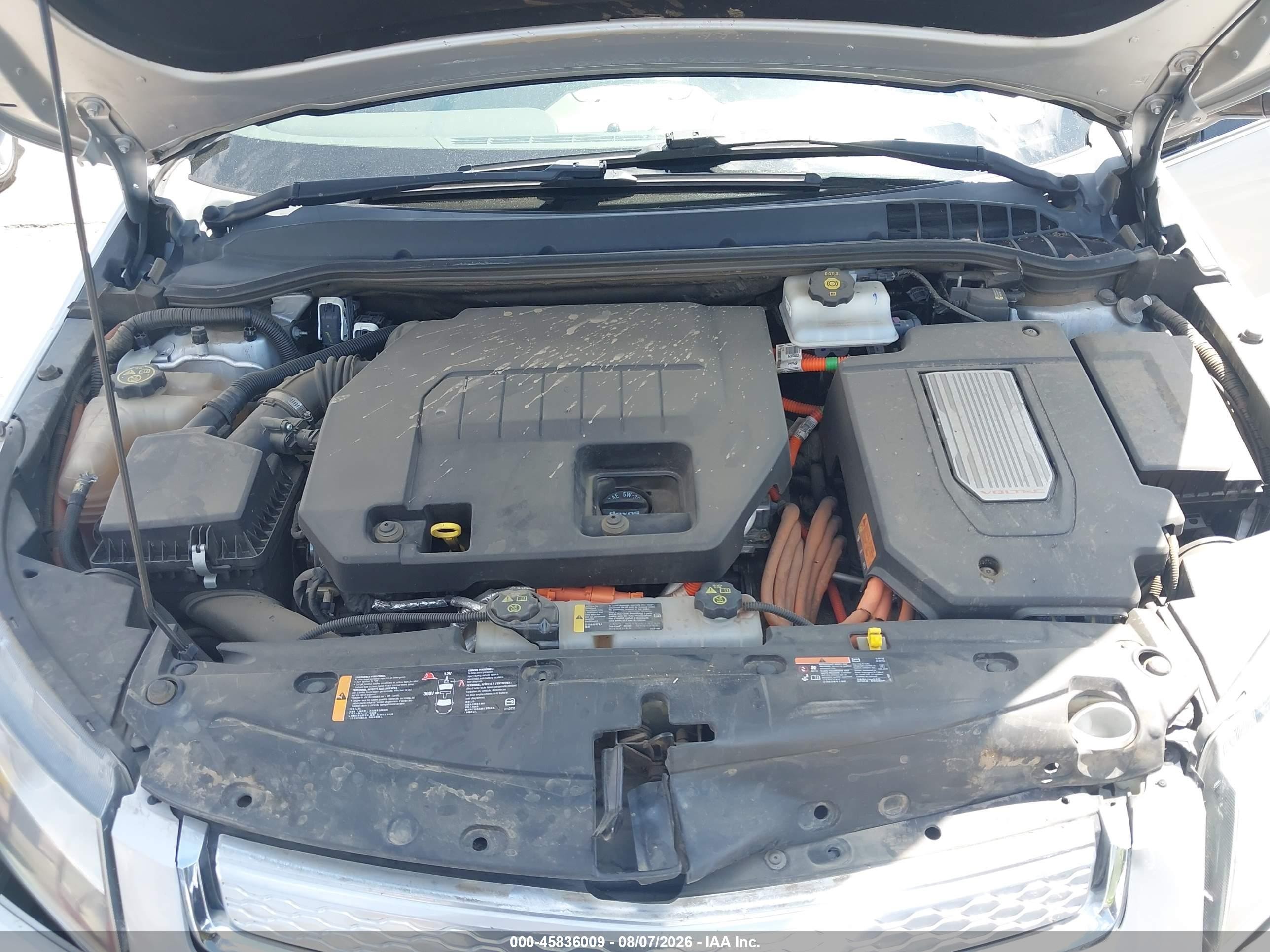 2014 Chevrolet Volt   Silver vin: 1G1RE6E40EU171850