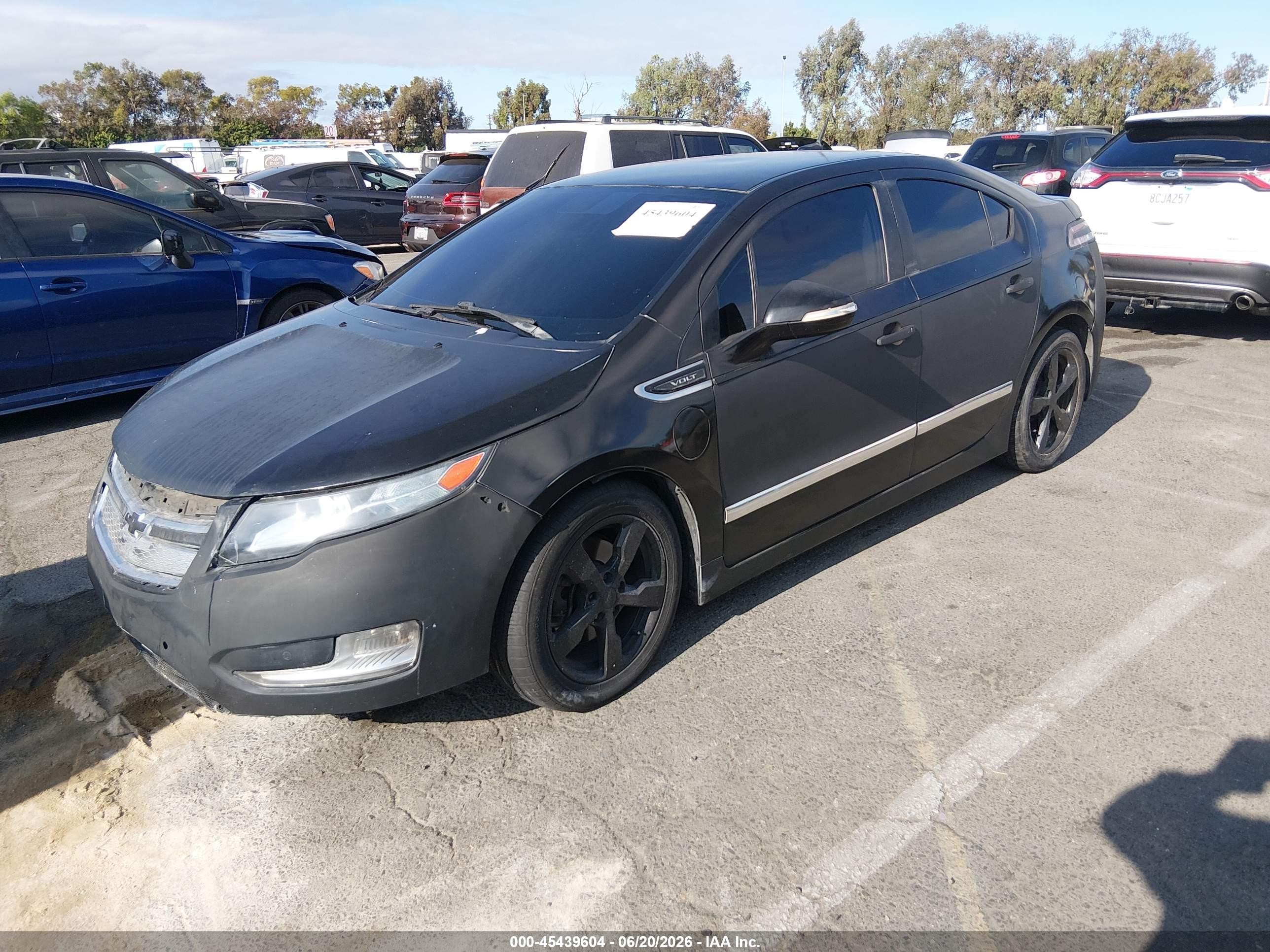 2014 Chevrolet Volt   Black vin: 1G1RE6E40EU173498