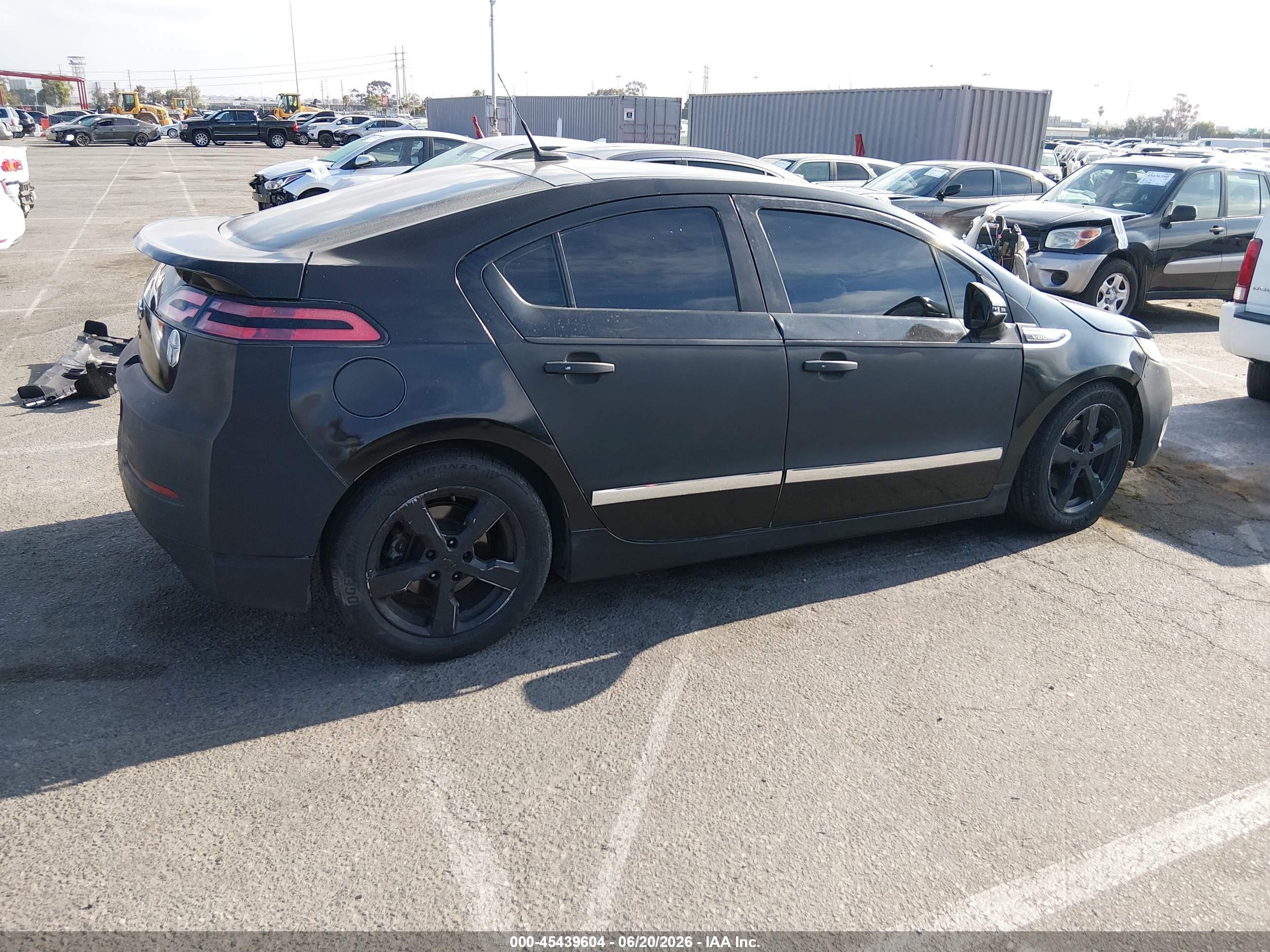2014 Chevrolet Volt   Black vin: 1G1RE6E40EU173498