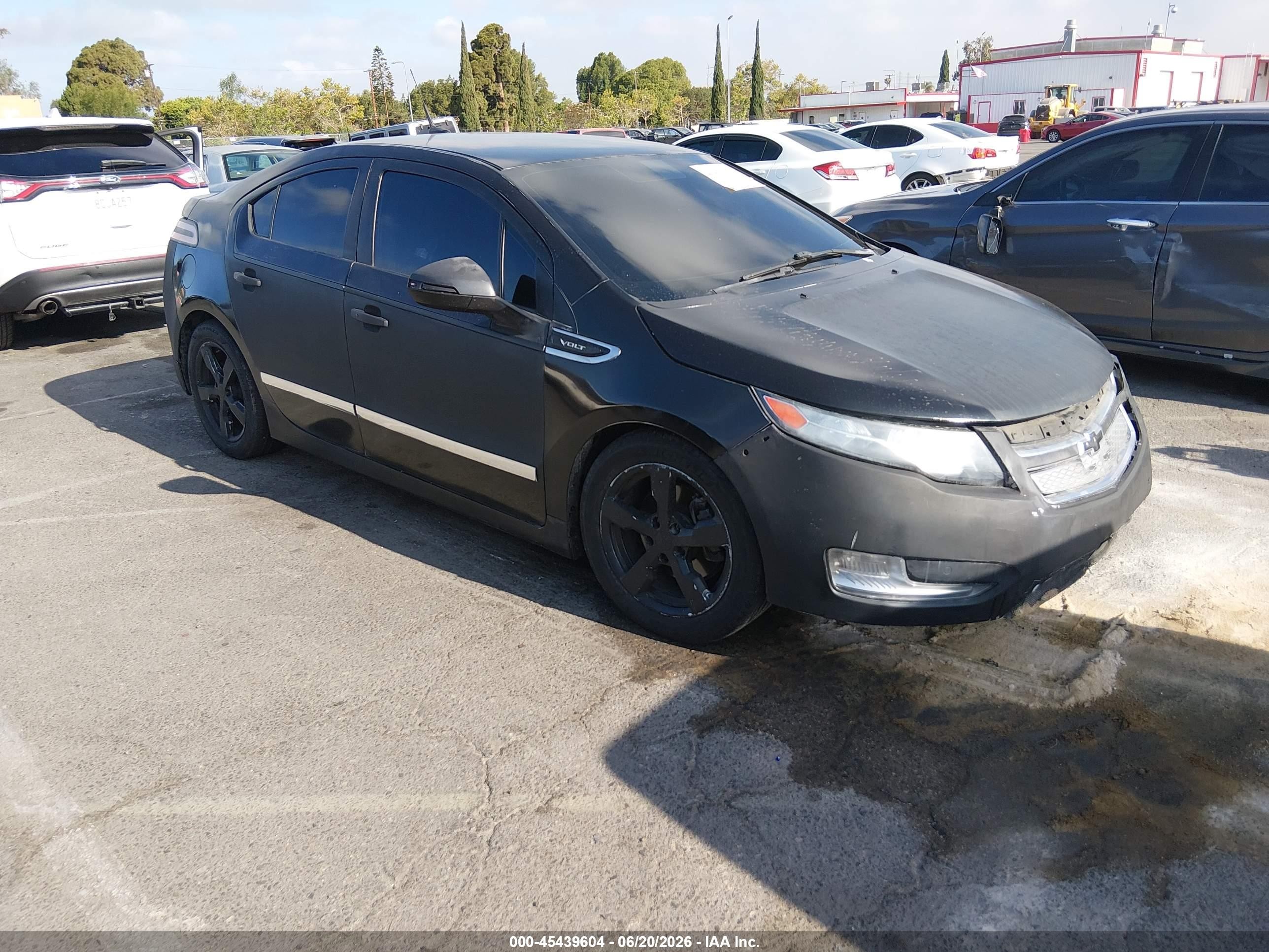 2014 Chevrolet Volt   Black vin: 1G1RE6E40EU173498