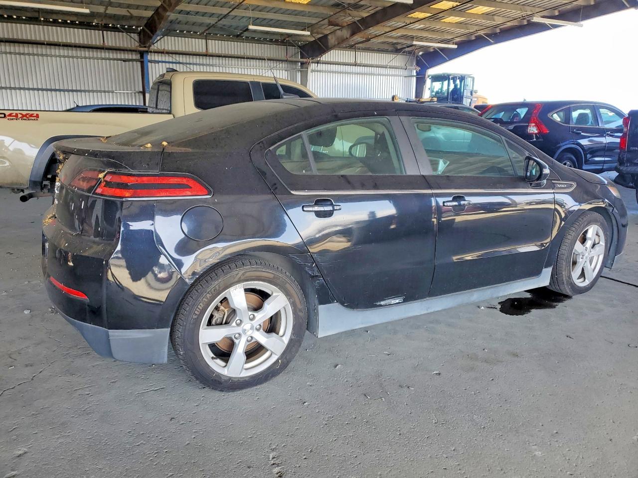 2012 Chevrolet Volt Black vin: 1G1RE6E41CU124159