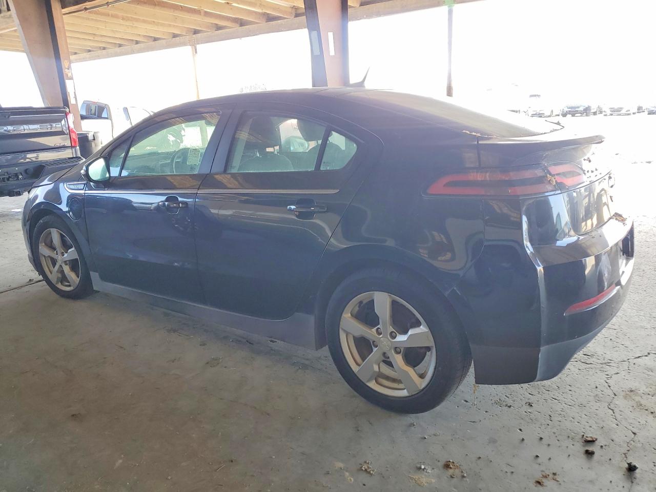 2012 Chevrolet Volt Black vin: 1G1RE6E41CU124159