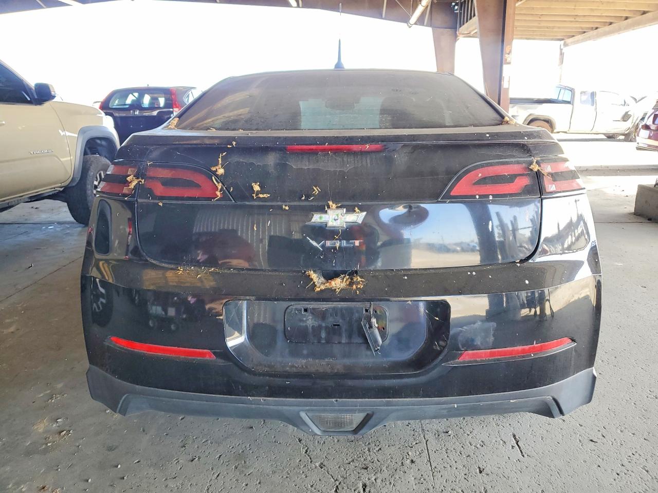 2012 Chevrolet Volt Black vin: 1G1RE6E41CU124159