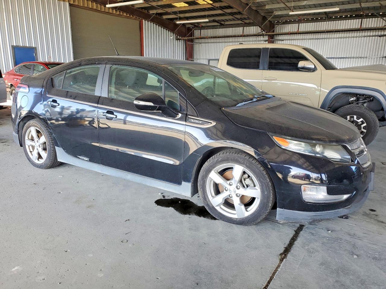 2012 Chevrolet Volt Black vin: 1G1RE6E41CU124159