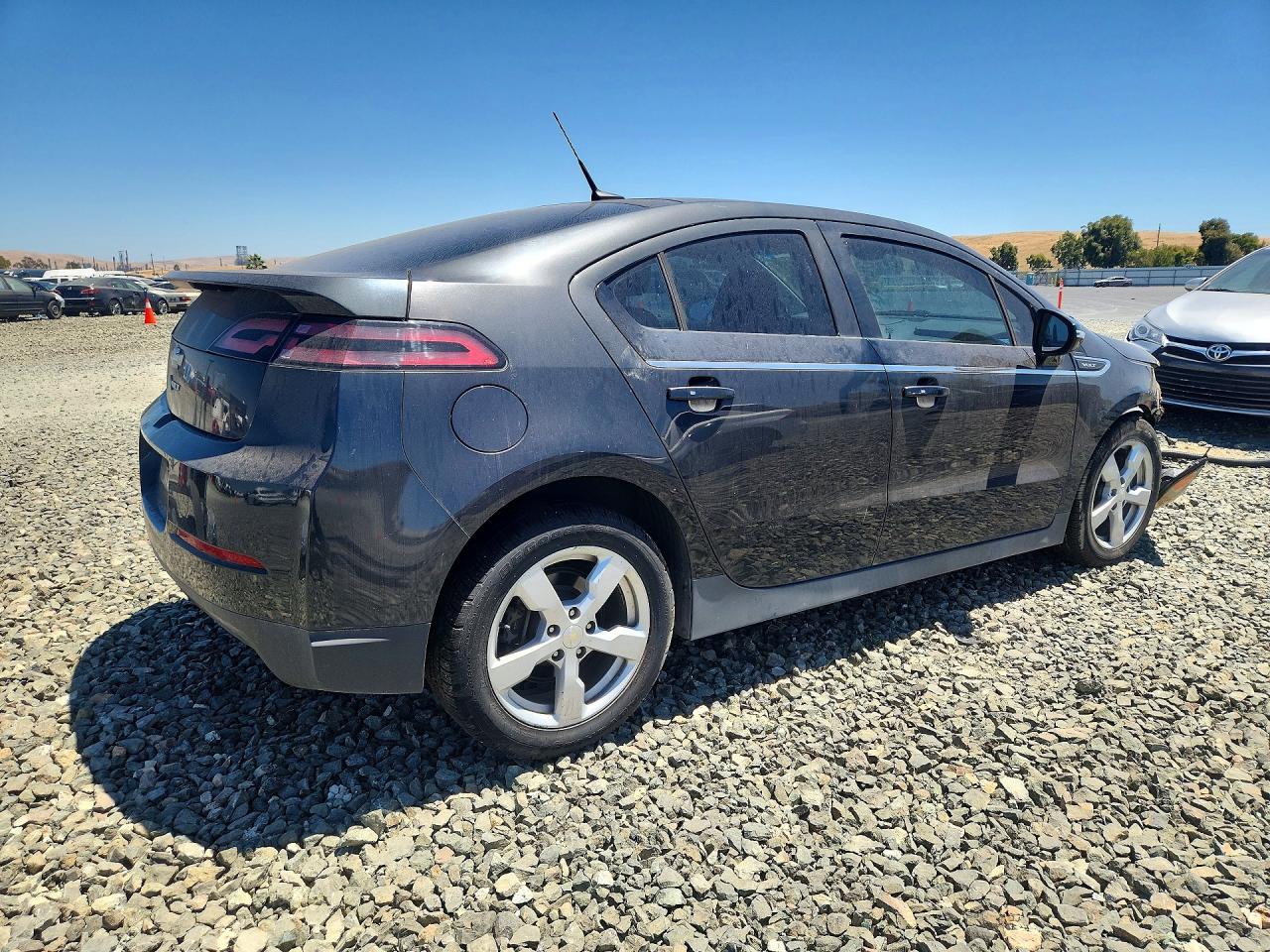 2014 Chevrolet Volt Угольный vin: 1G1RE6E41EU166303