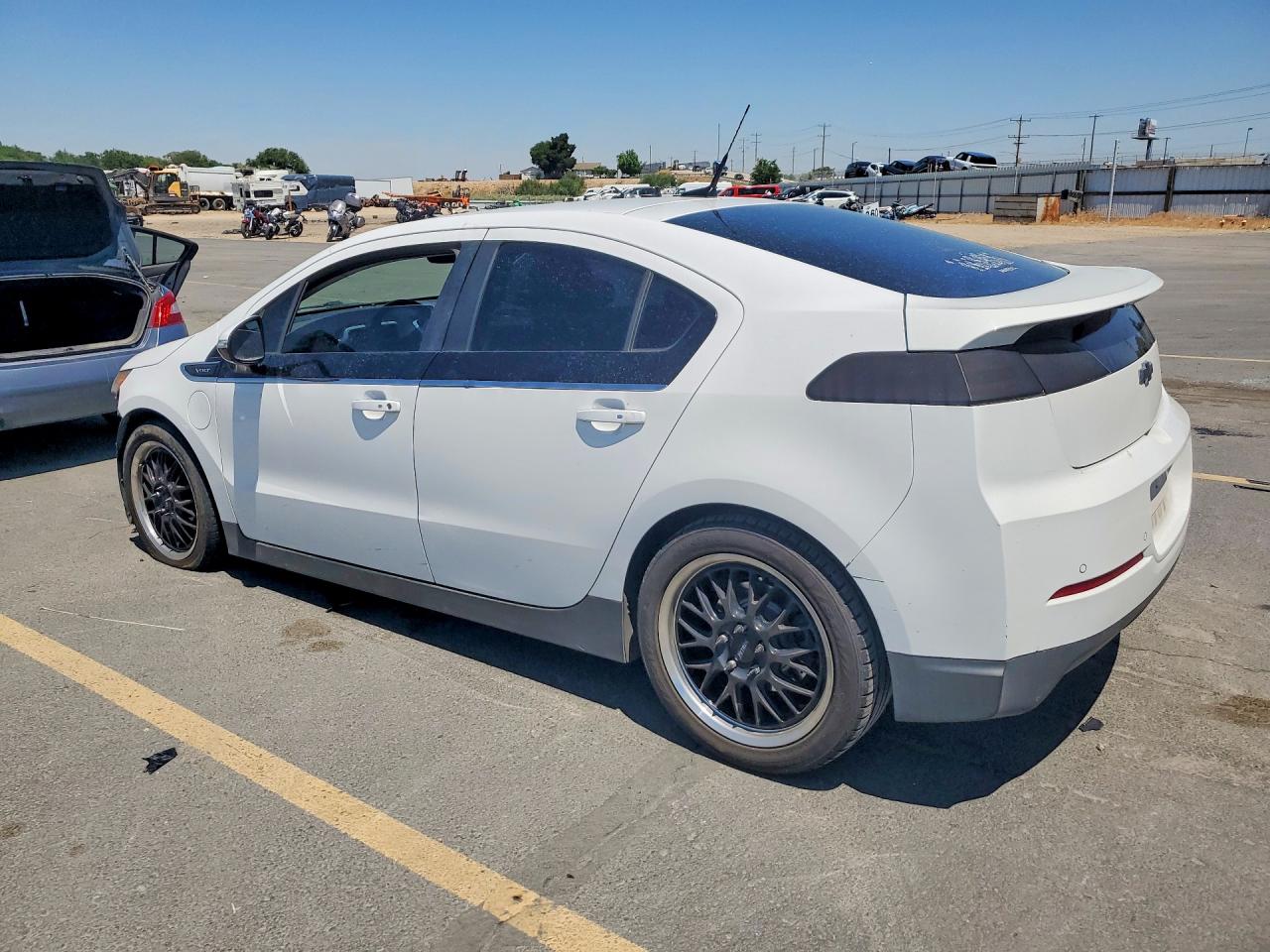 2013 Chevrolet Volt White vin: 1G1RE6E42DU100468