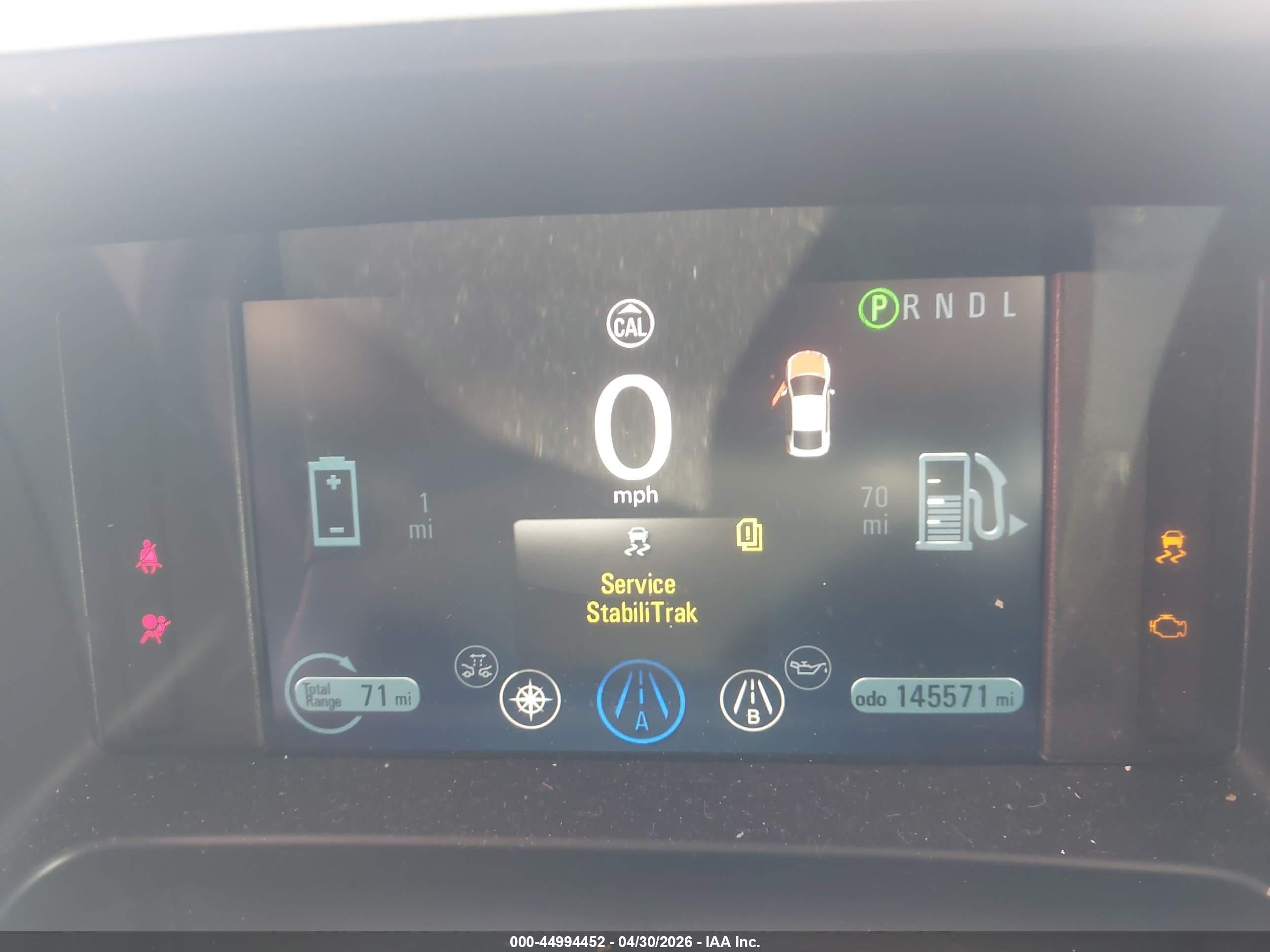 2013 Chevrolet Volt   White vin: 1G1RE6E43DU121409