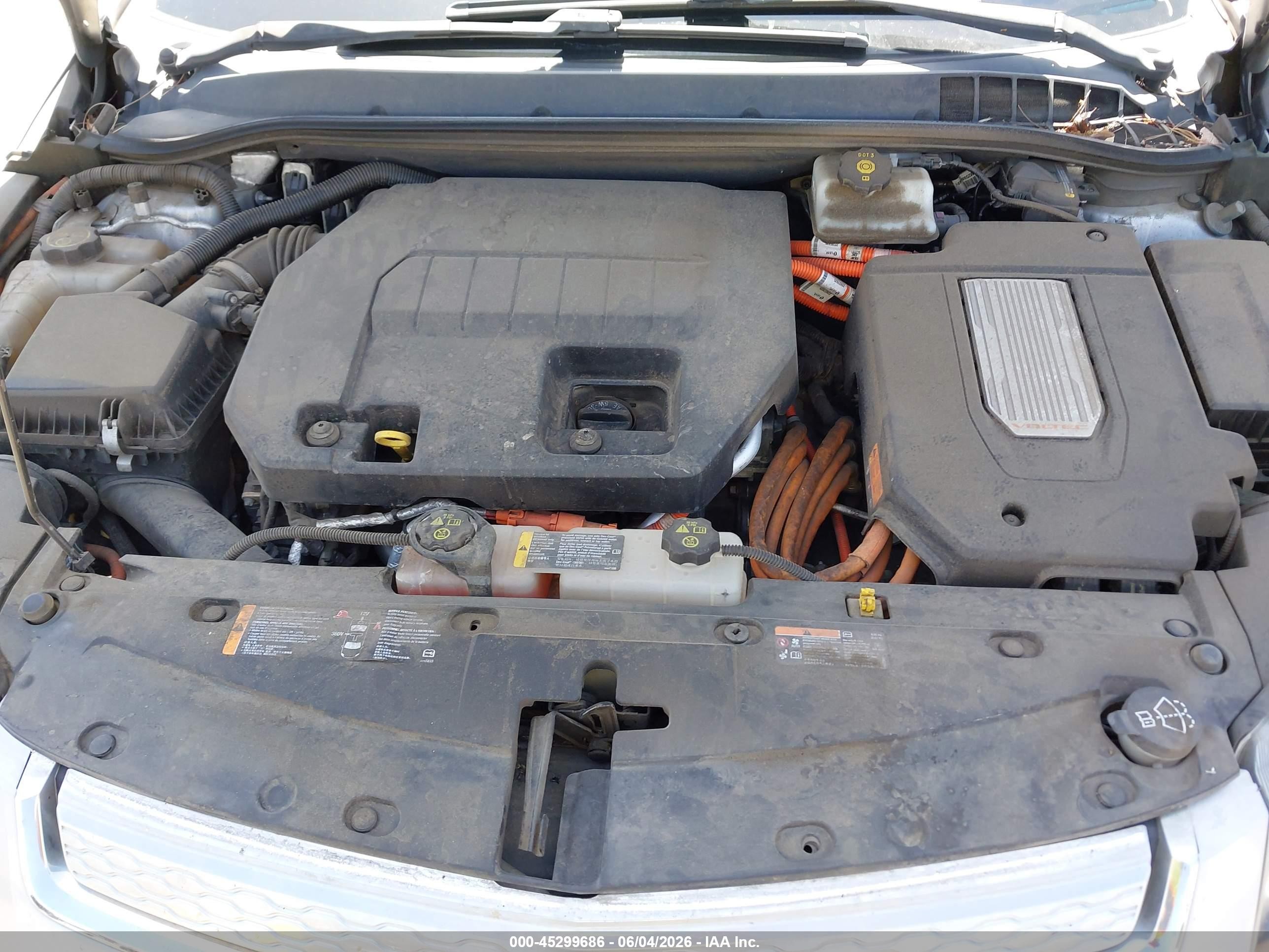 2013 Chevrolet Volt   Silver vin: 1G1RE6E43DU148075