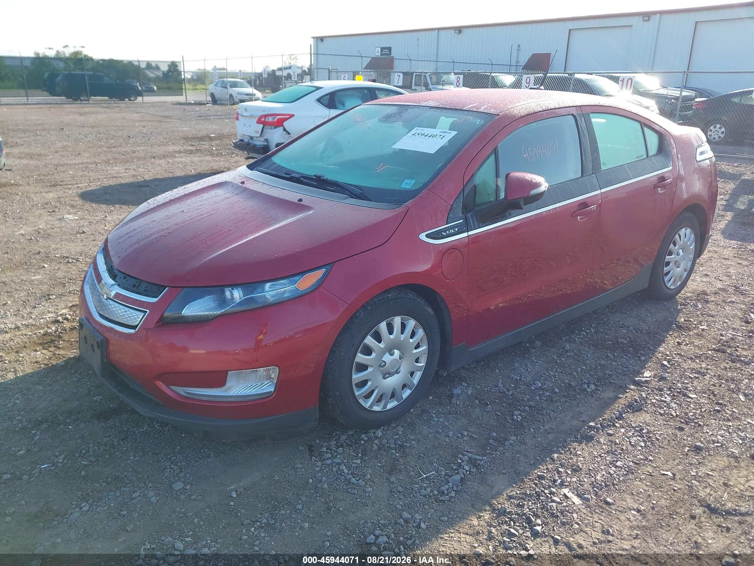 2014 Chevrolet Volt   Red vin: 1G1RE6E43EU111500