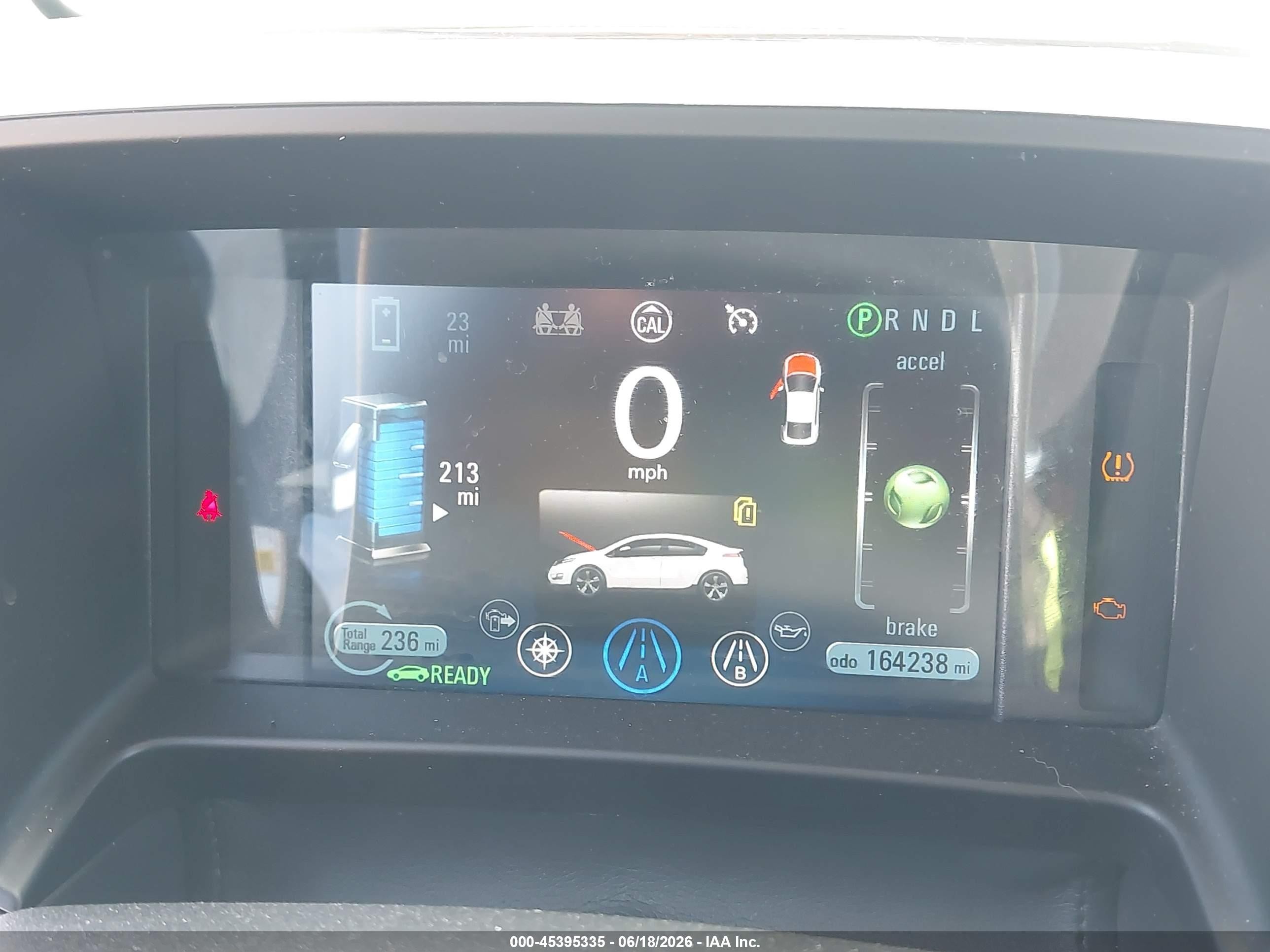 2013 Chevrolet Volt   Silver vin: 1G1RE6E44DU111603