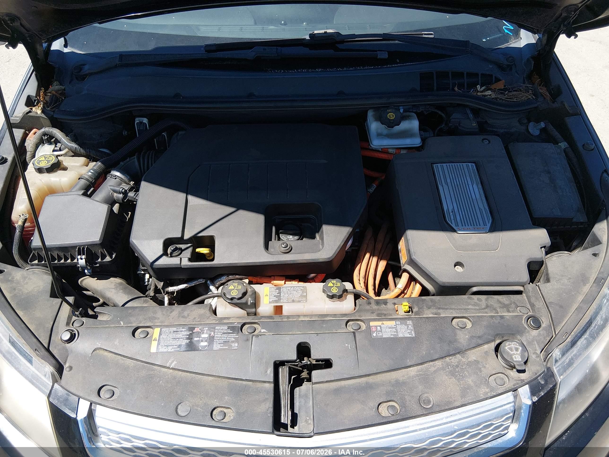 2014 Chevrolet Volt   Black vin: 1G1RE6E44EU123025