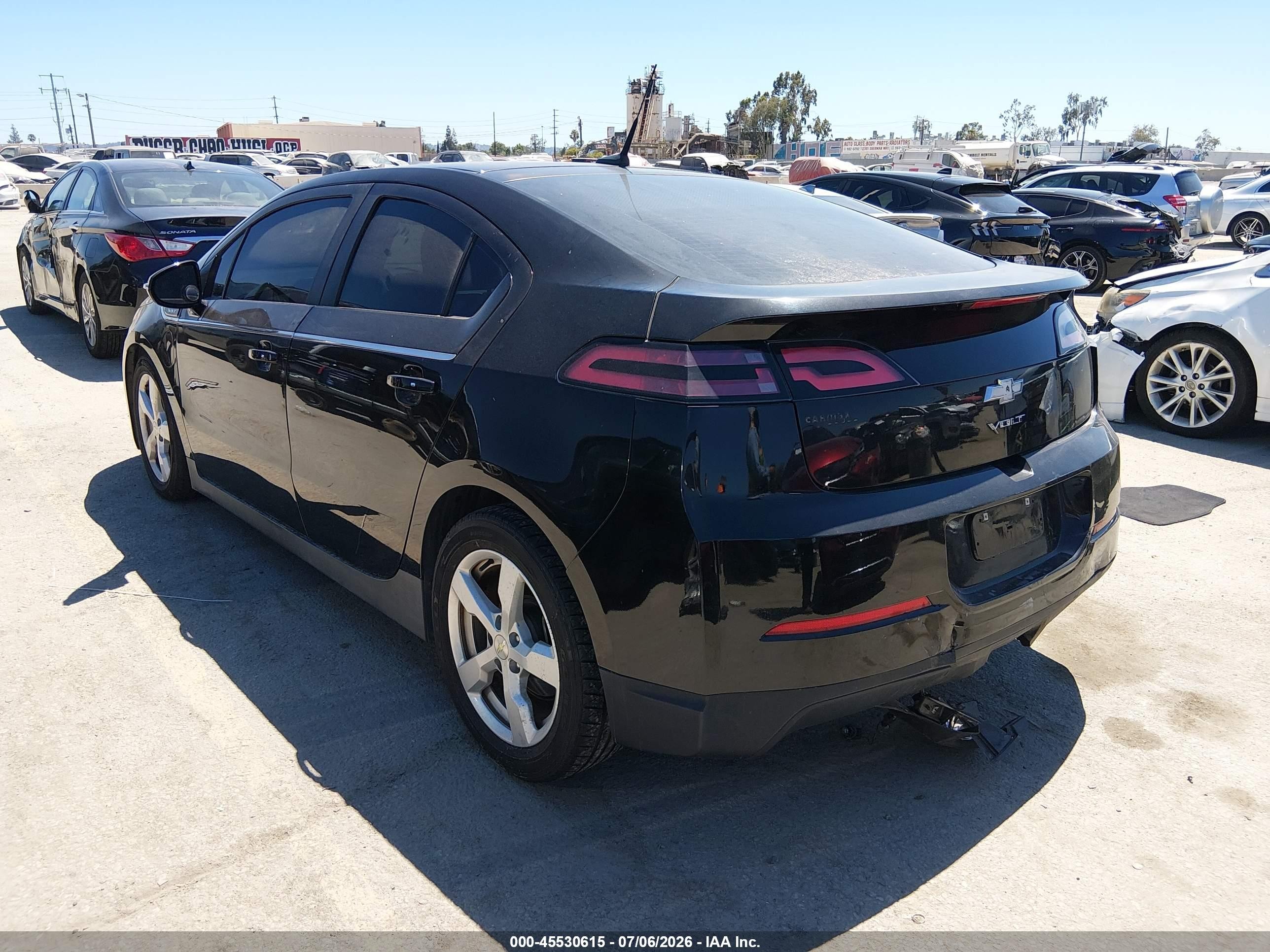 2014 Chevrolet Volt   Black vin: 1G1RE6E44EU123025