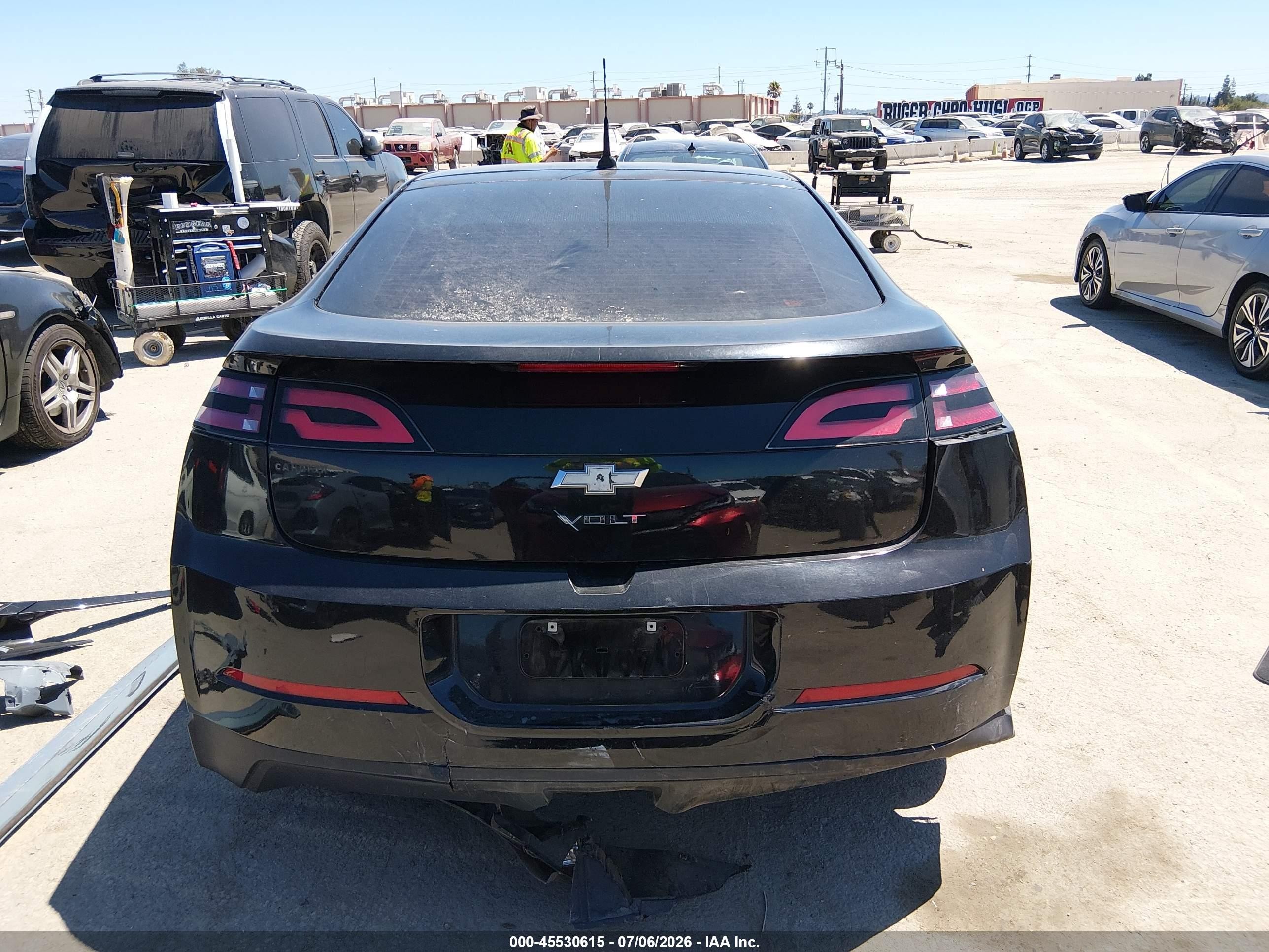 2014 Chevrolet Volt   Black vin: 1G1RE6E44EU123025