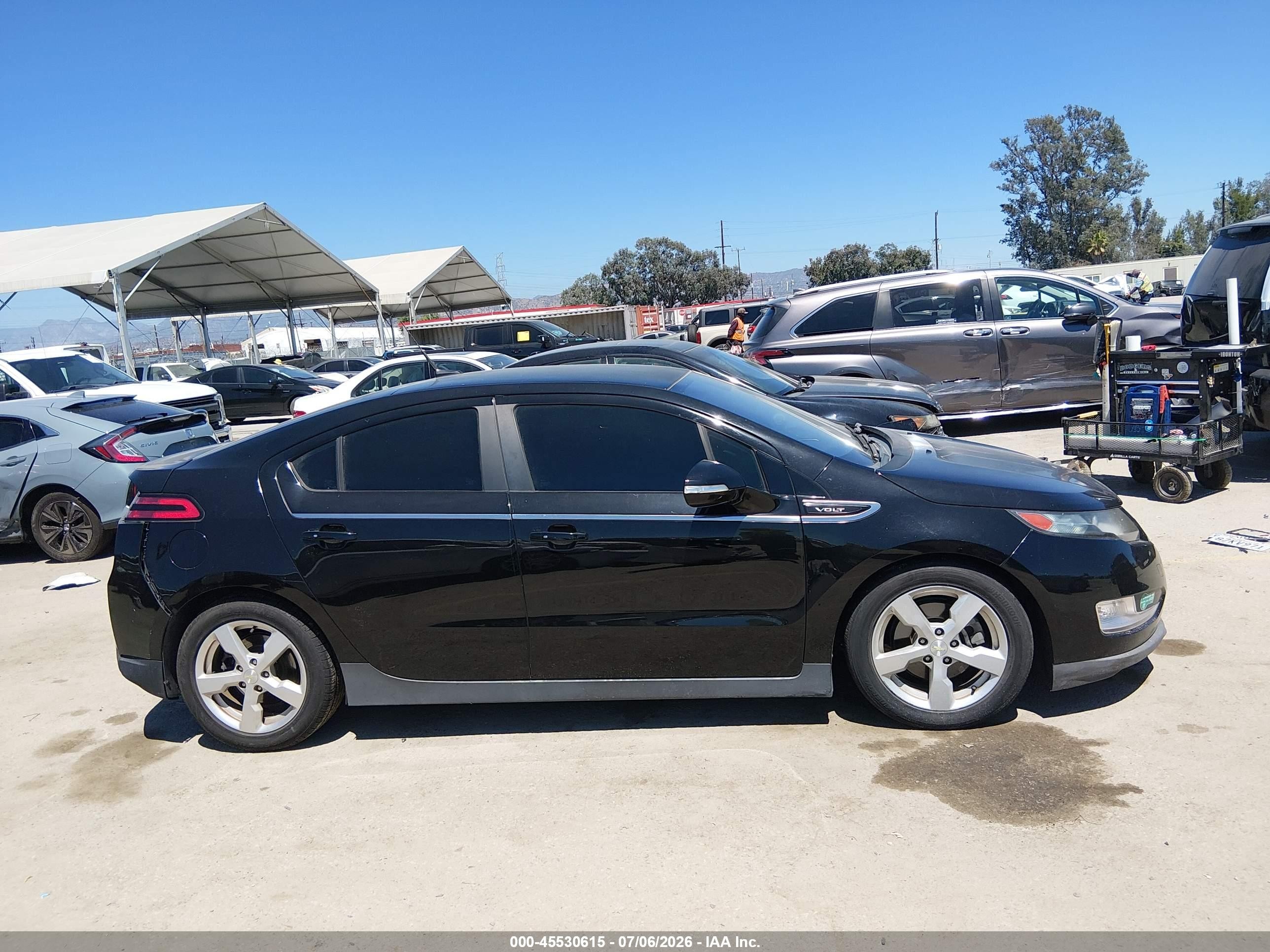 2014 Chevrolet Volt   Black vin: 1G1RE6E44EU123025