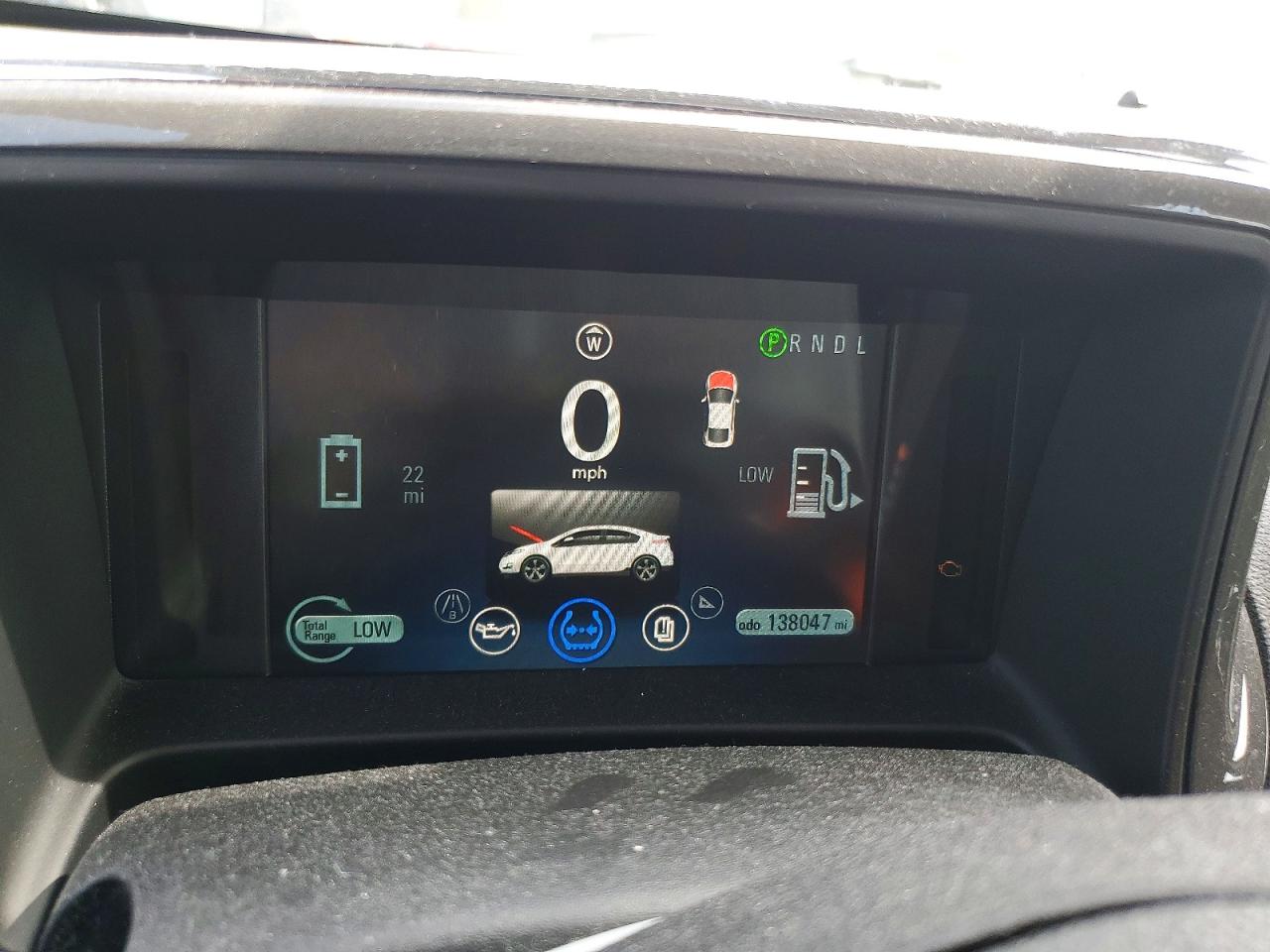 2014 Chev Volt Blue vin: 1G1RE6E44EU143937