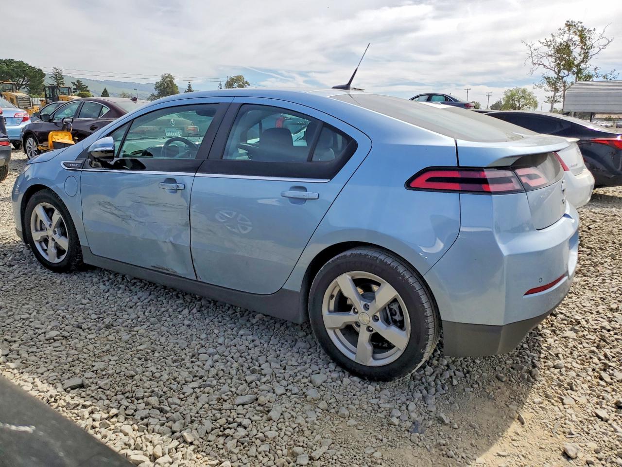 2014 Chev Volt Blue vin: 1G1RE6E44EU143937