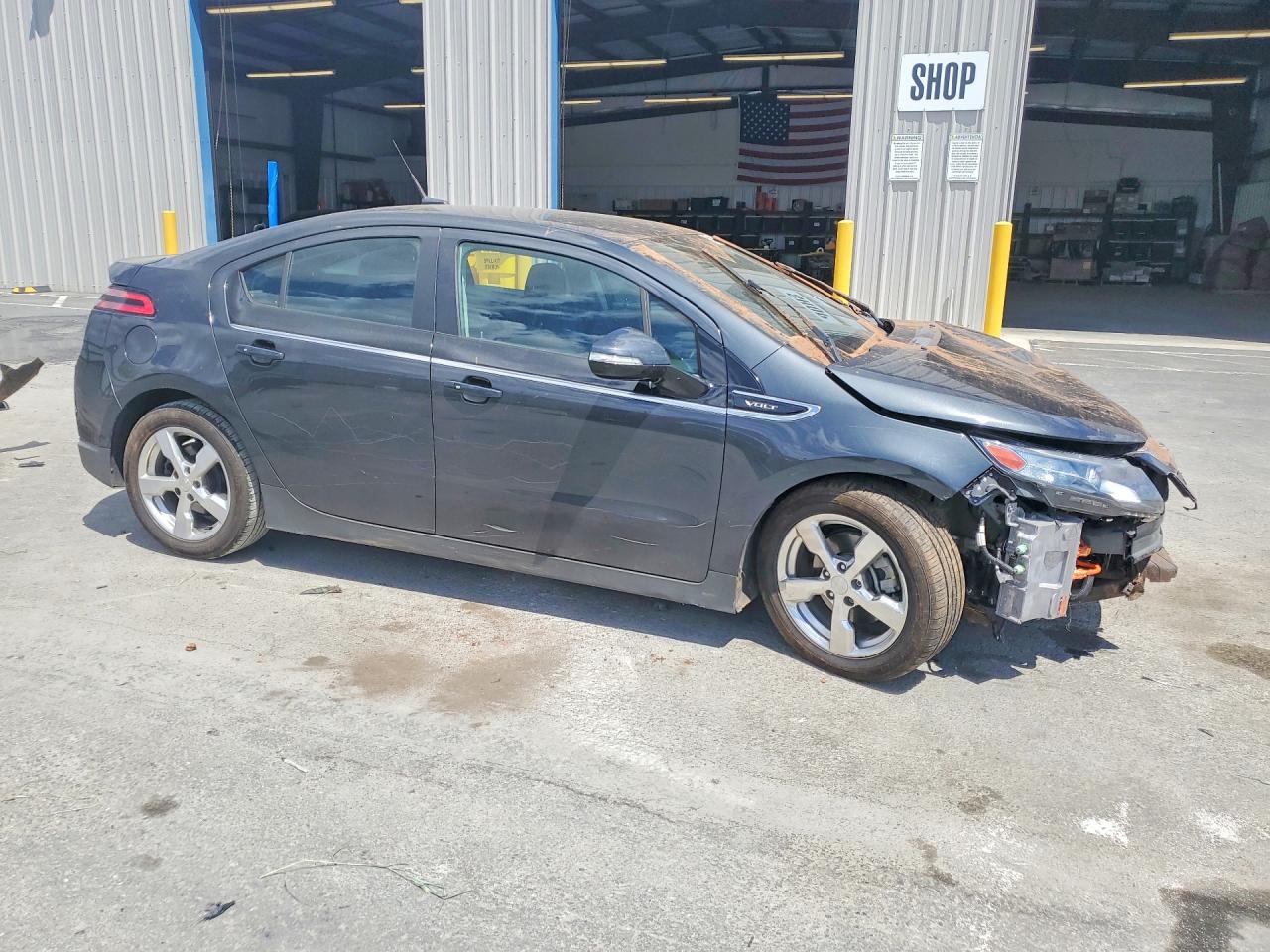 2014 Chevrolet Volt Black vin: 1G1RE6E44EU160494