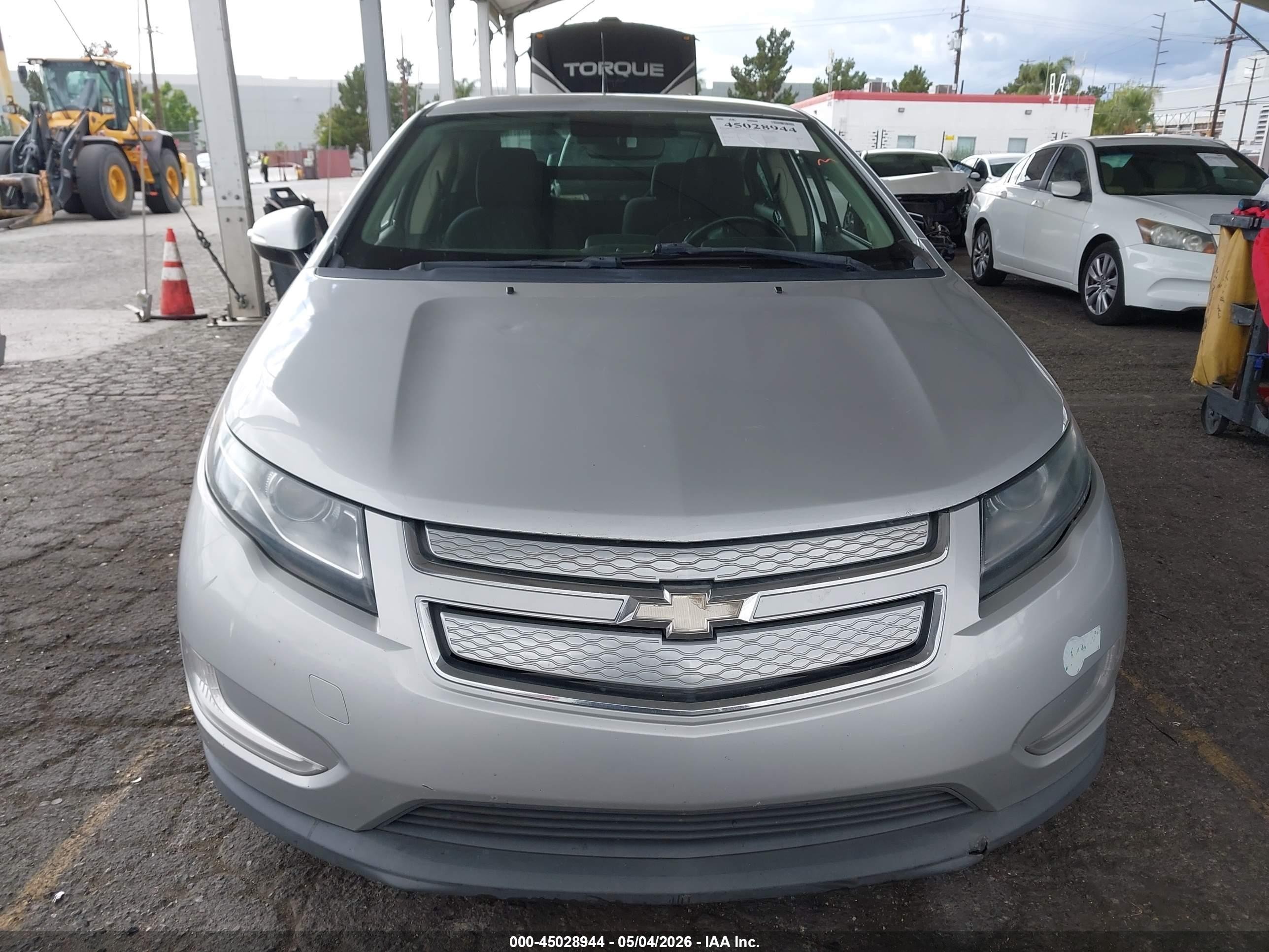 2014 Chevrolet Volt   Silver vin: 1G1RE6E45EU150721