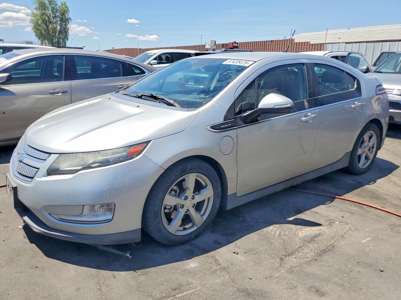 2014 Chevrolet Volt Silver vin: 1G1RE6E45EU159399