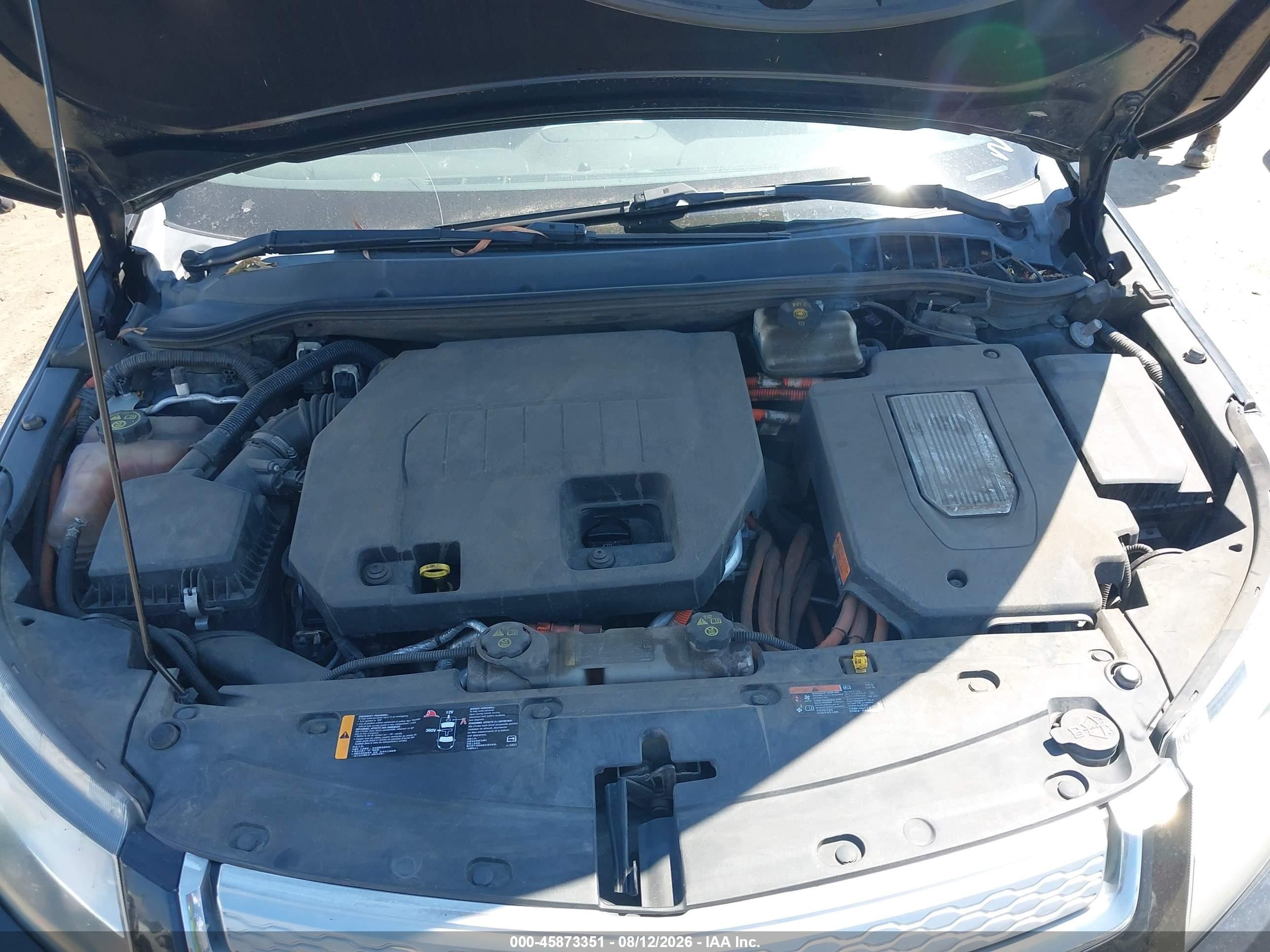 2013 Chevrolet Volt   Black vin: 1G1RE6E46DU147020