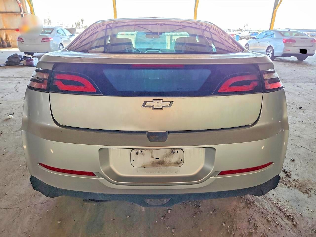 2013 Chevrolet Volt Silver vin: 1G1RE6E46DU147311