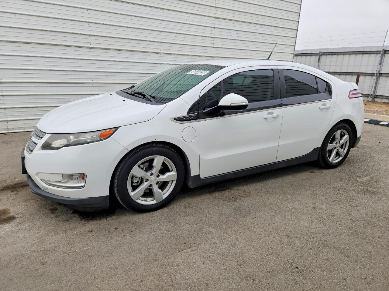 2014 Chevrolet Volt White vin: 1G1RE6E46EU136925