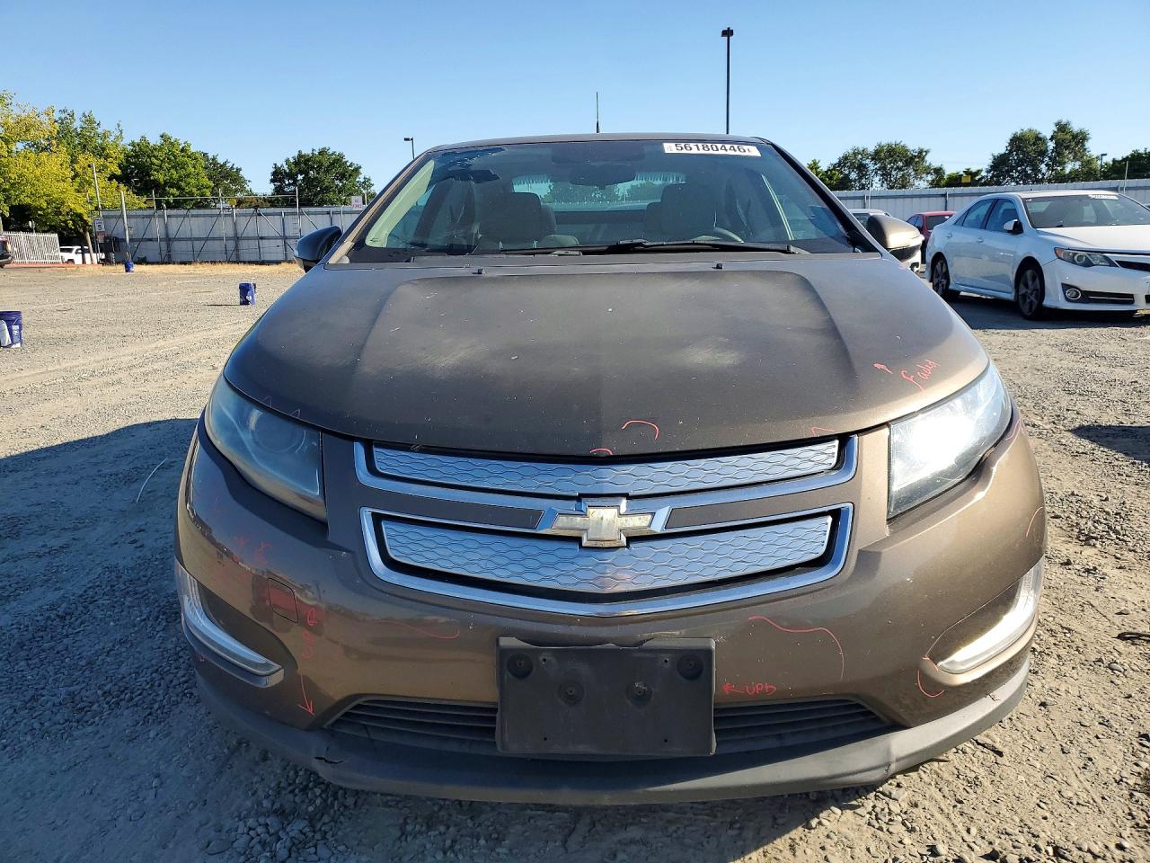2014 Chevrolet Volt Brown vin: 1G1RE6E46EU172677