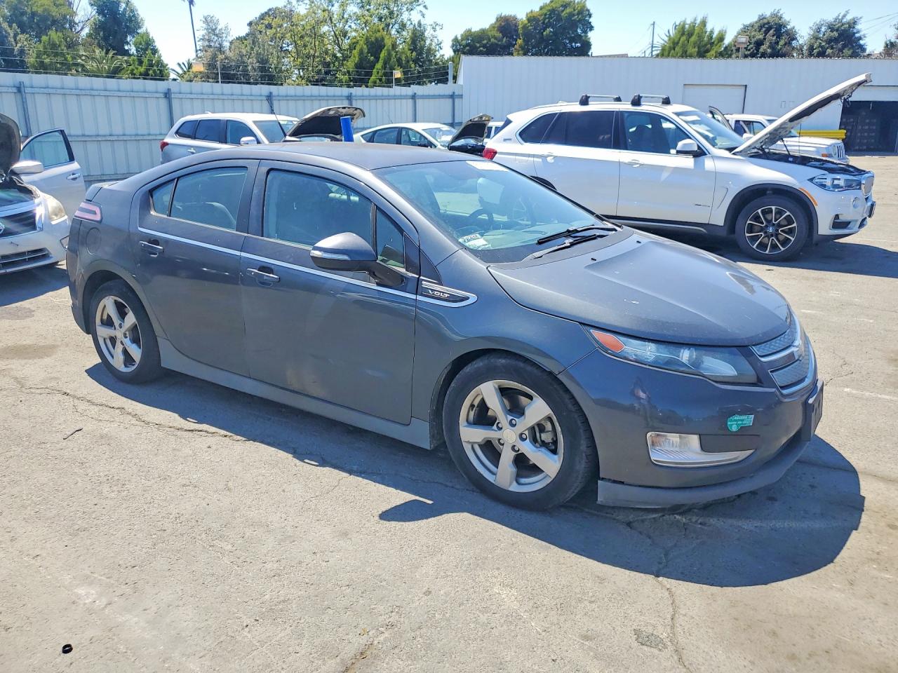 2012 Chevrolet Volt Gray vin: 1G1RE6E47CU125798