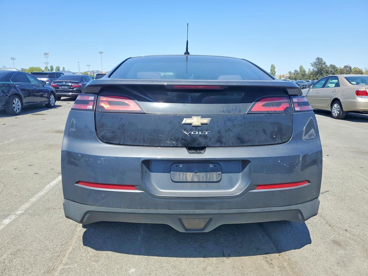 2012 Chevrolet Volt Gray vin: 1G1RE6E47CU125798