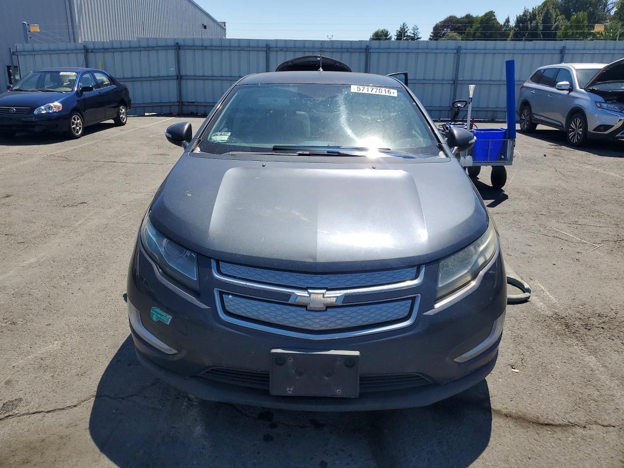 2012 Chevrolet Volt Gray vin: 1G1RE6E47CU125798
