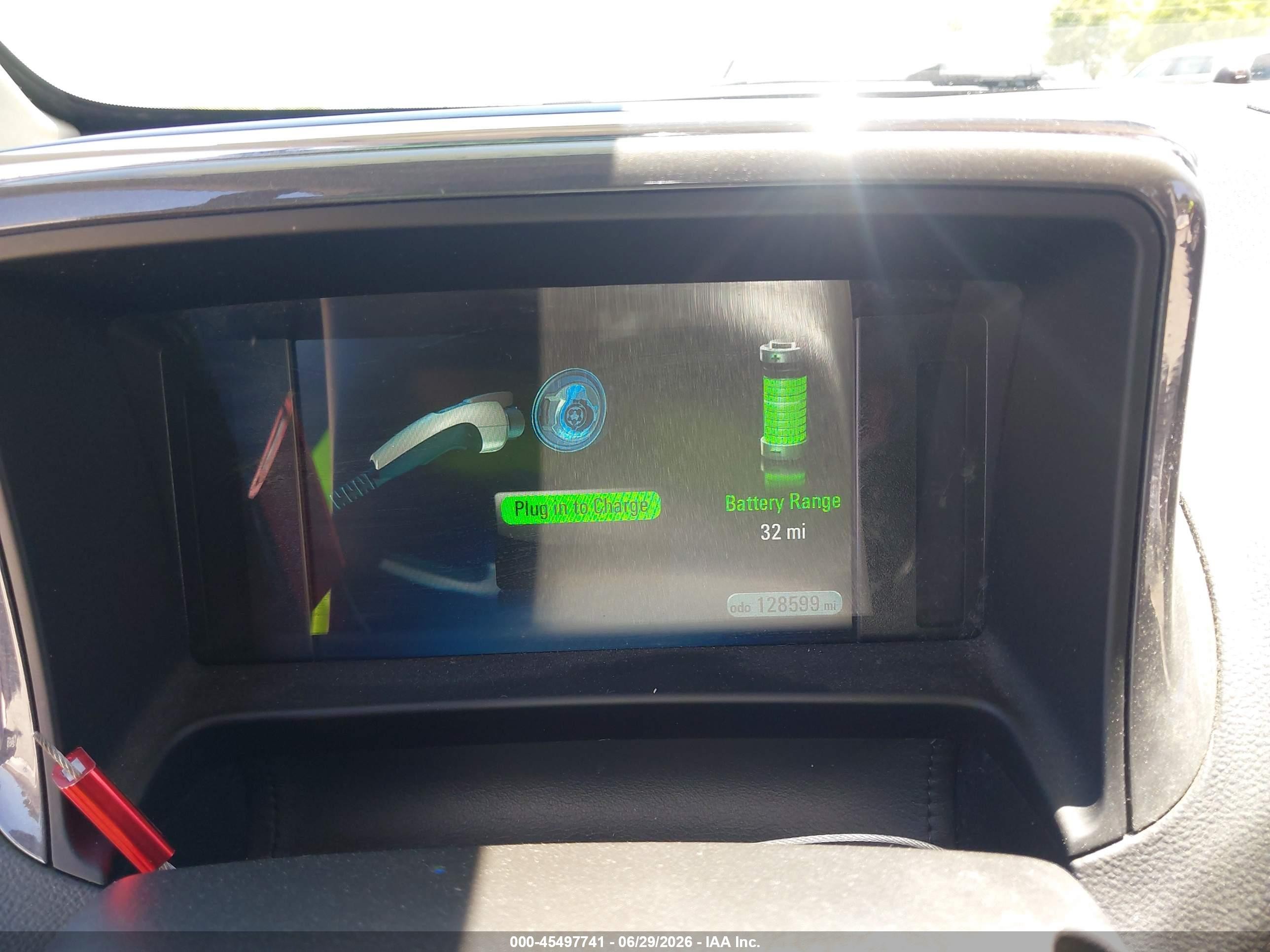 2014 Chevrolet Volt   Черный vin: 1G1RE6E47EU170470