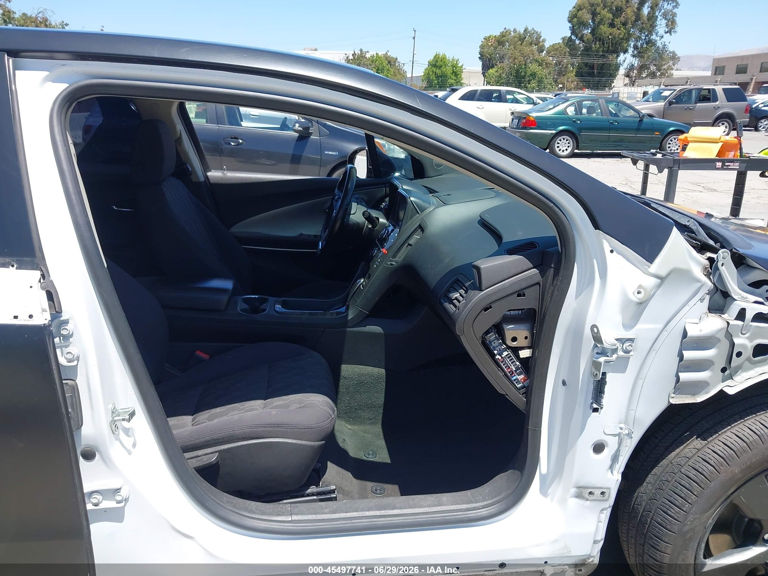 2014 Chevrolet Volt   Черный vin: 1G1RE6E47EU170470