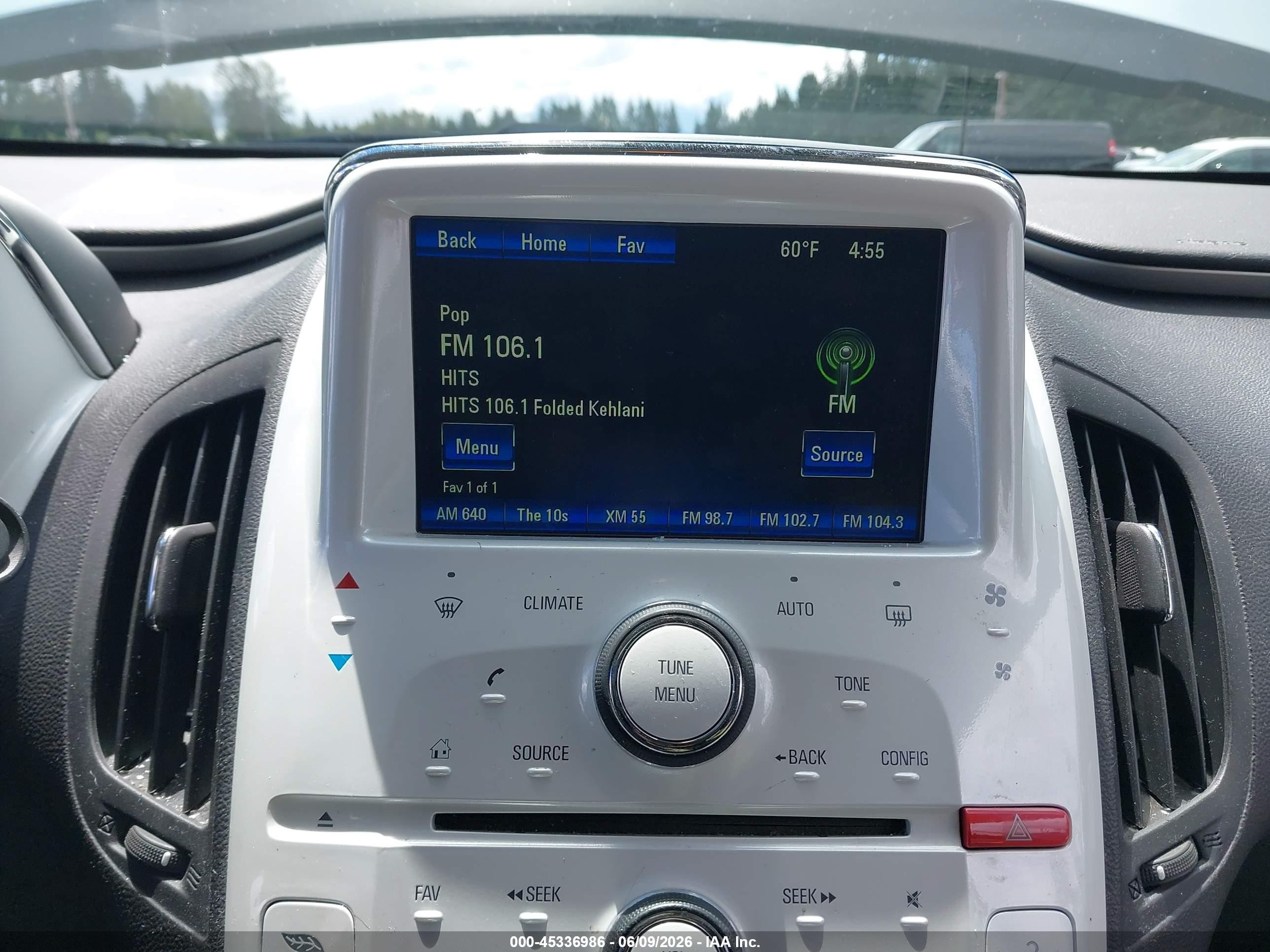 2013 Chevrolet Volt   Gray vin: 1G1RE6E48DU102595