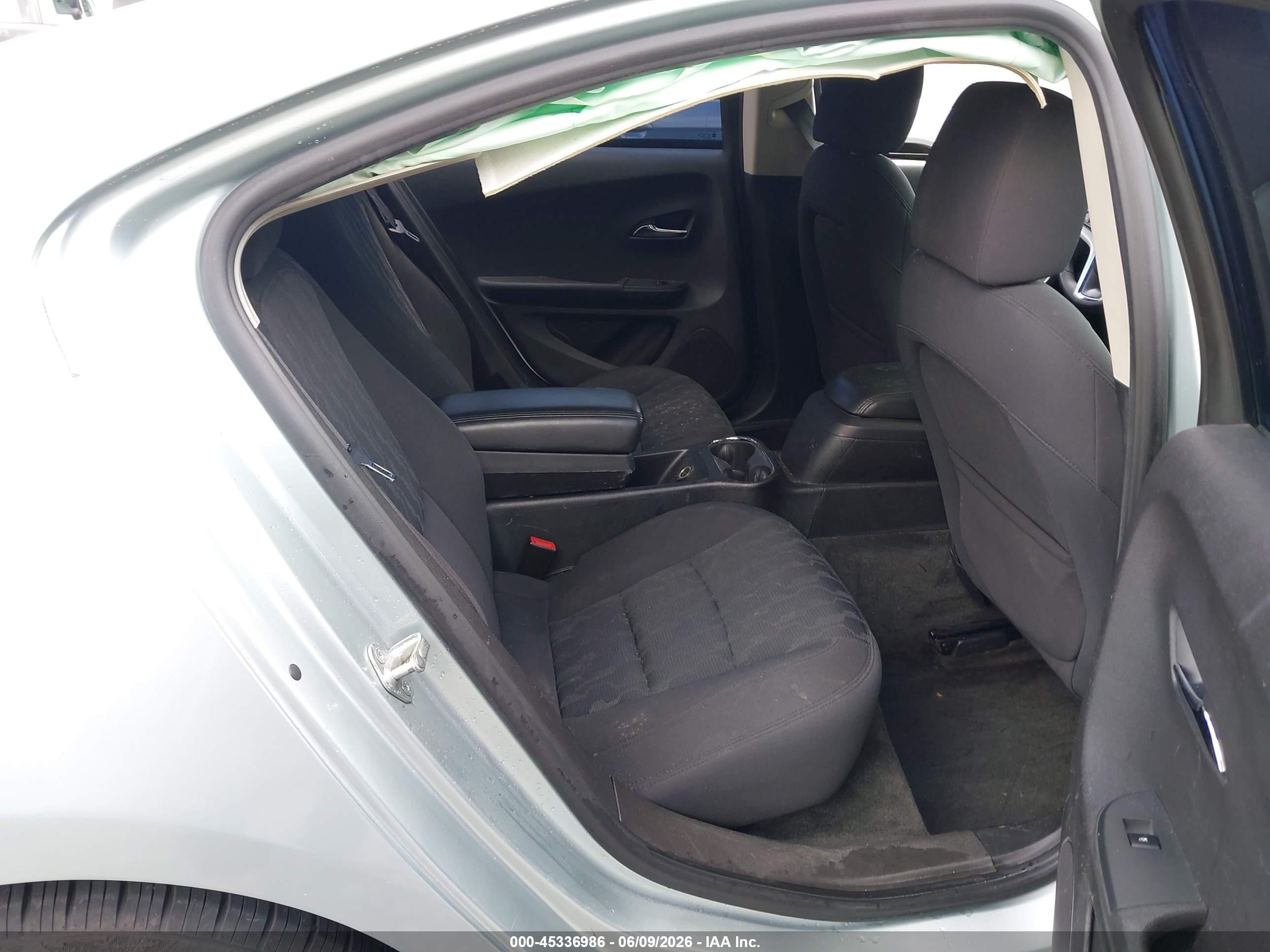 2013 Chevrolet Volt   Gray vin: 1G1RE6E48DU102595