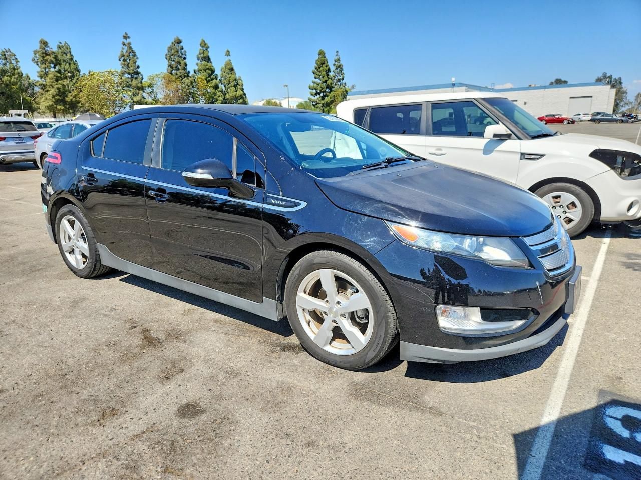 2014 Chevrolet Volt Black vin: 1G1RE6E48EU173362