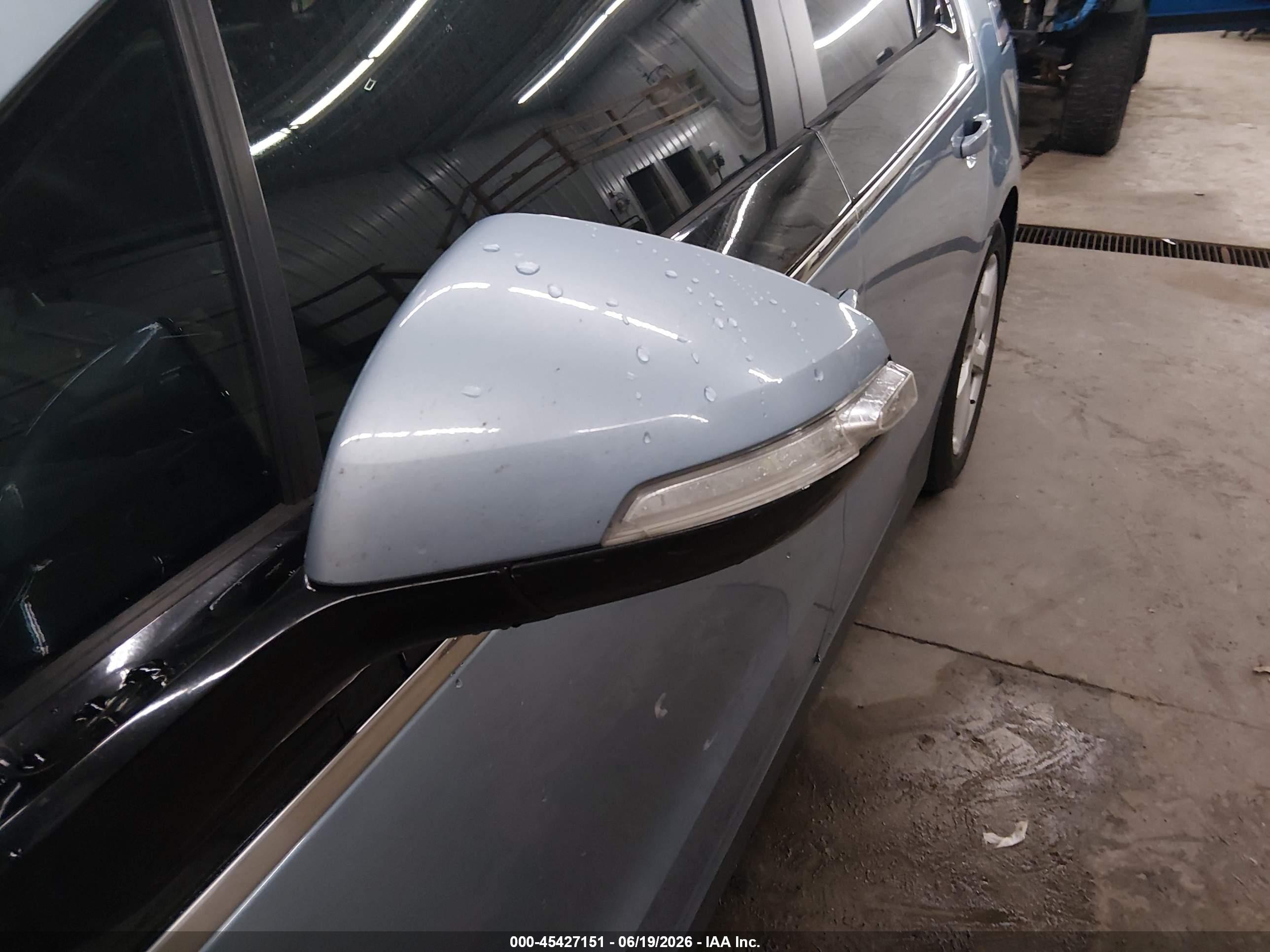 2013 Chevrolet Volt   Light Blue vin: 1G1RE6E49DU119244