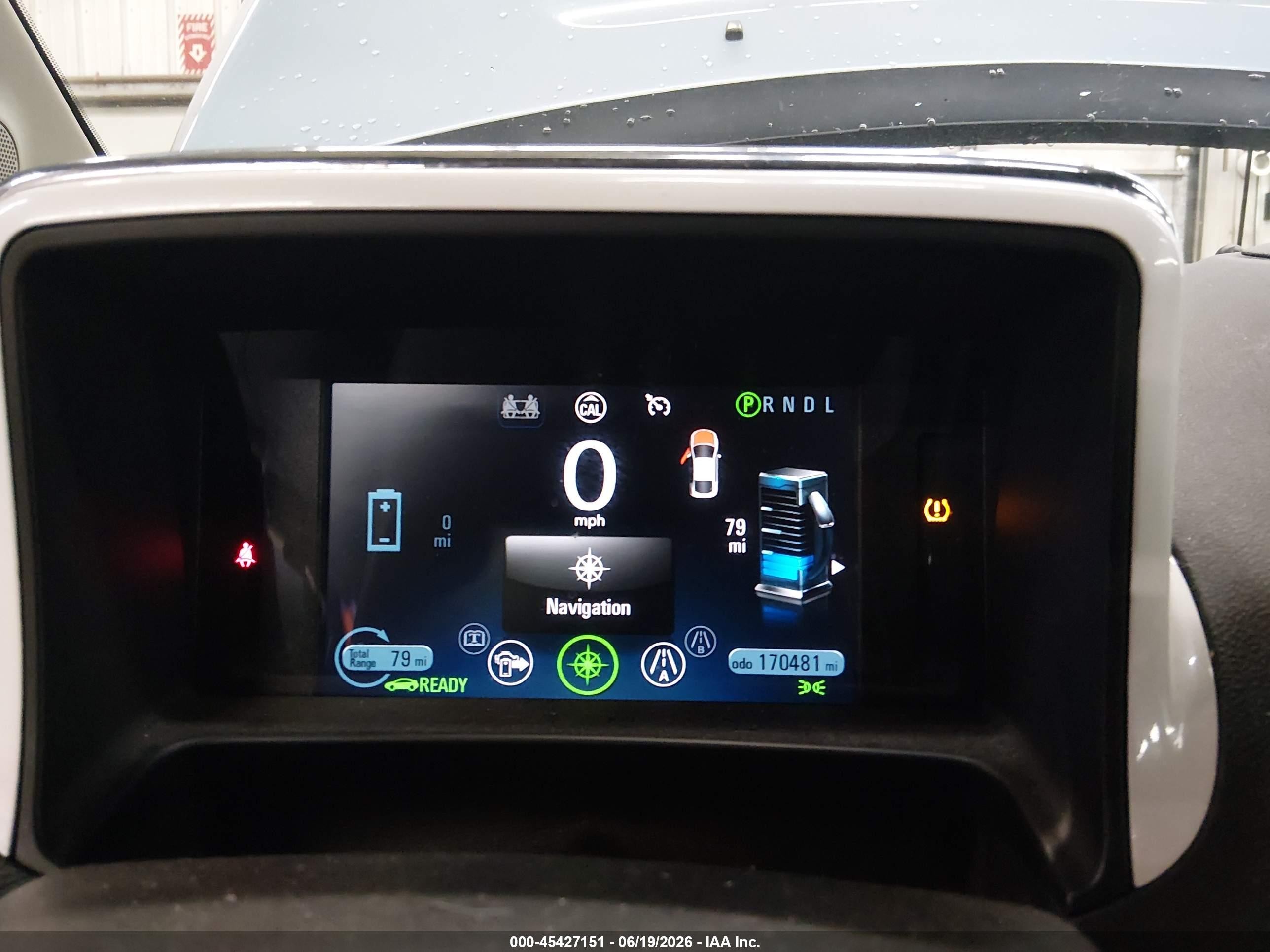 2013 Chevrolet Volt   Light Blue vin: 1G1RE6E49DU119244
