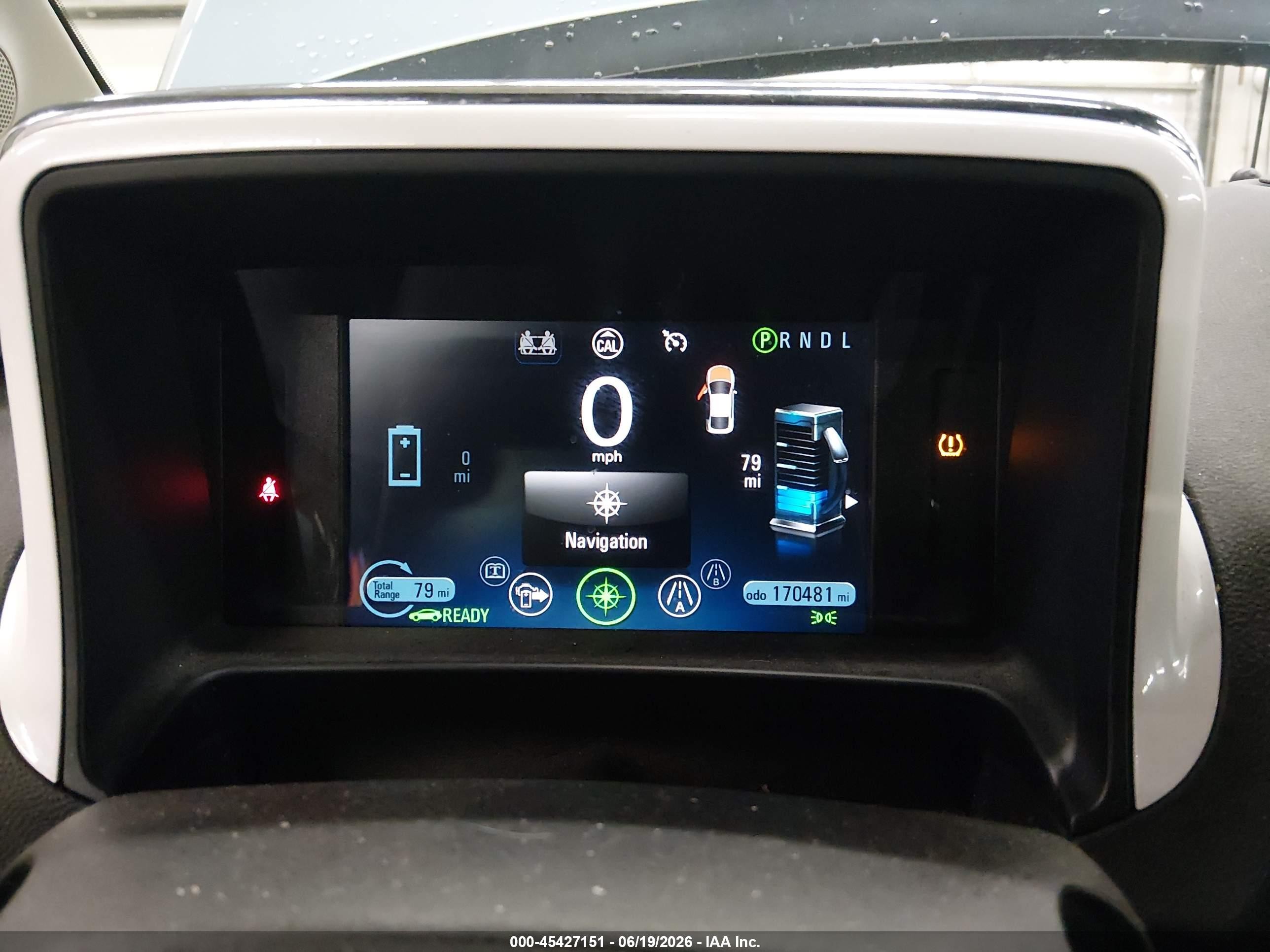2013 Chevrolet Volt   Light Blue vin: 1G1RE6E49DU119244