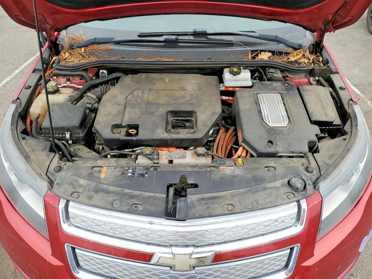 2013 Chevrolet Volt Lt Красный vin: 1G1RE6E4XDU108124