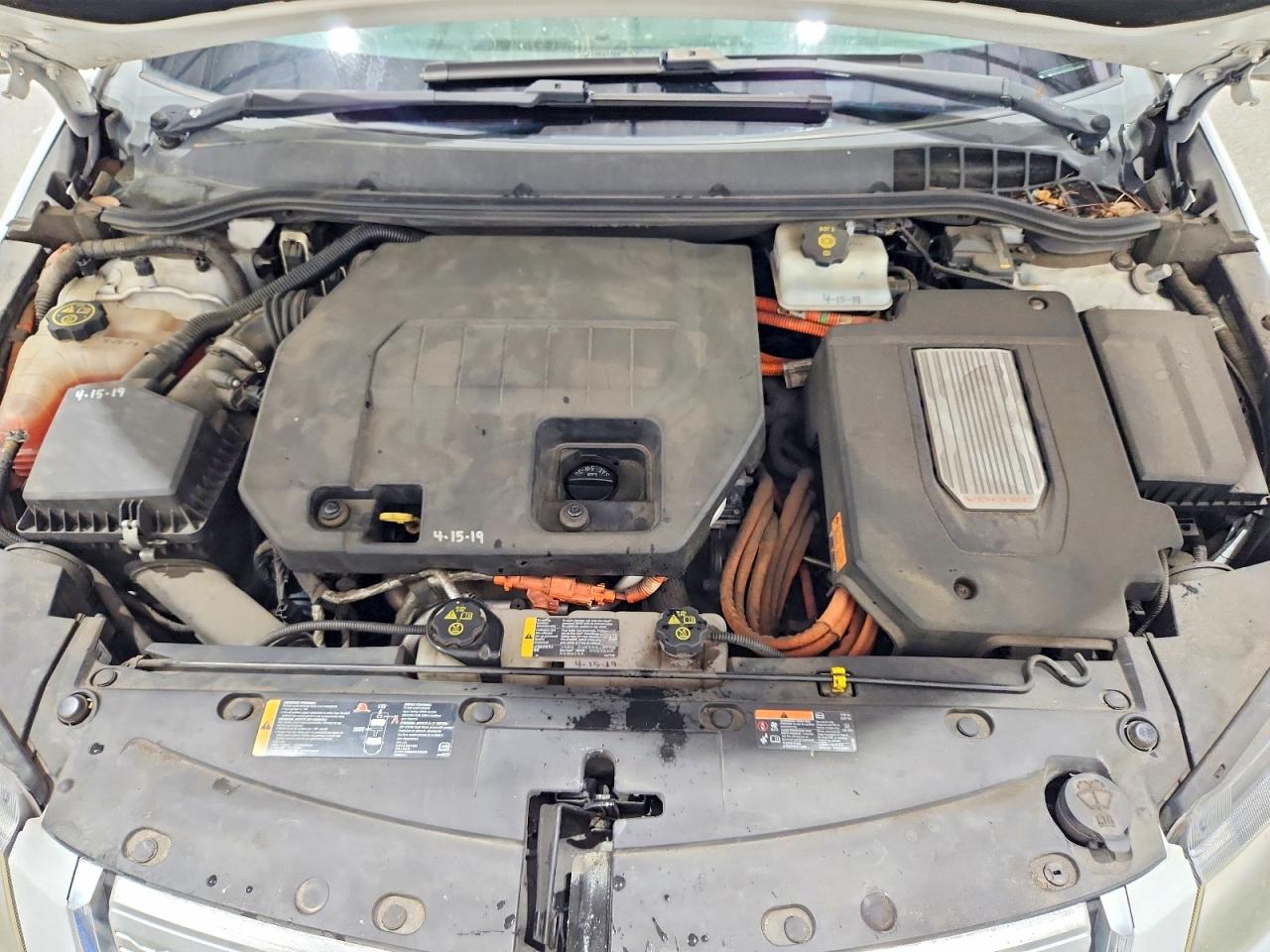 2014 Chevrolet Volt White vin: 1G1RE6E4XEU136958