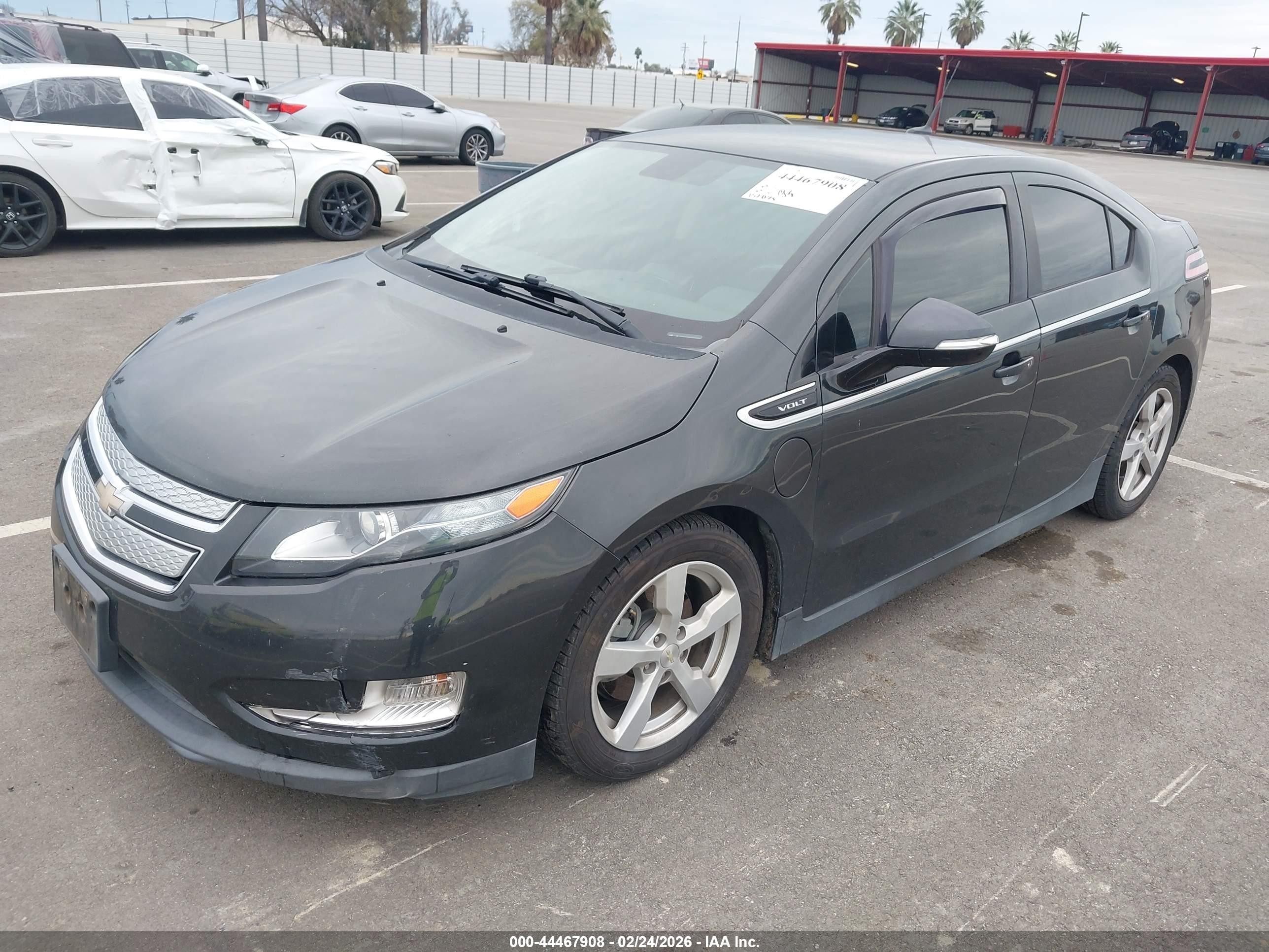2014 Chevrolet Volt   Black vin: 1G1RE6E4XEU154683
