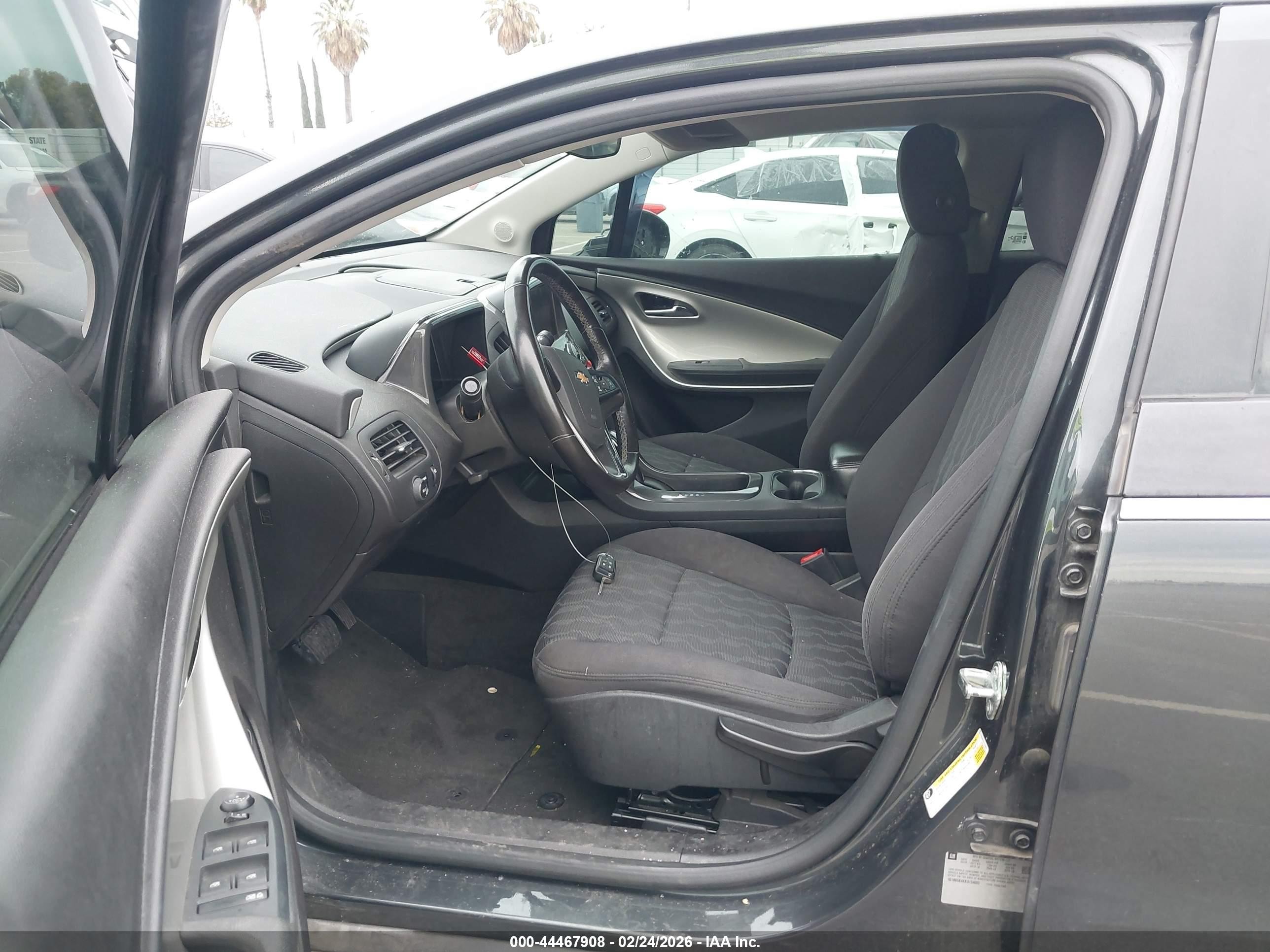 2014 Chevrolet Volt   Black vin: 1G1RE6E4XEU154683