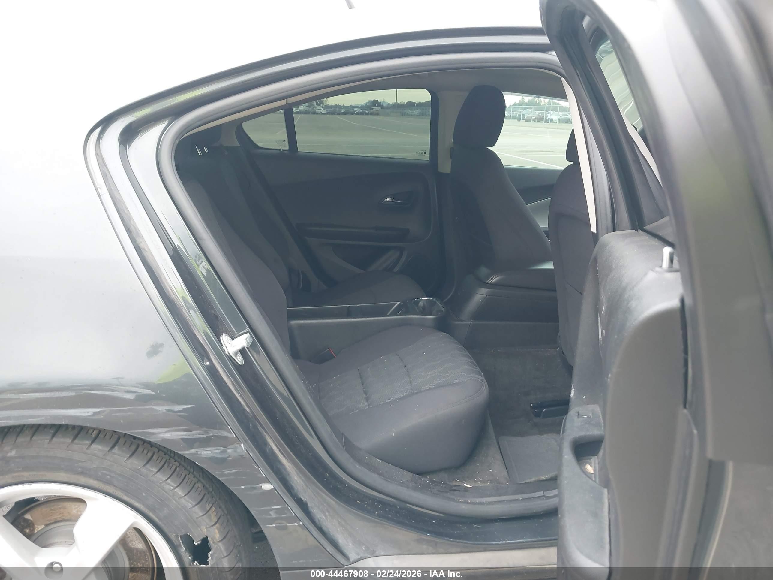 2014 Chevrolet Volt   Black vin: 1G1RE6E4XEU154683