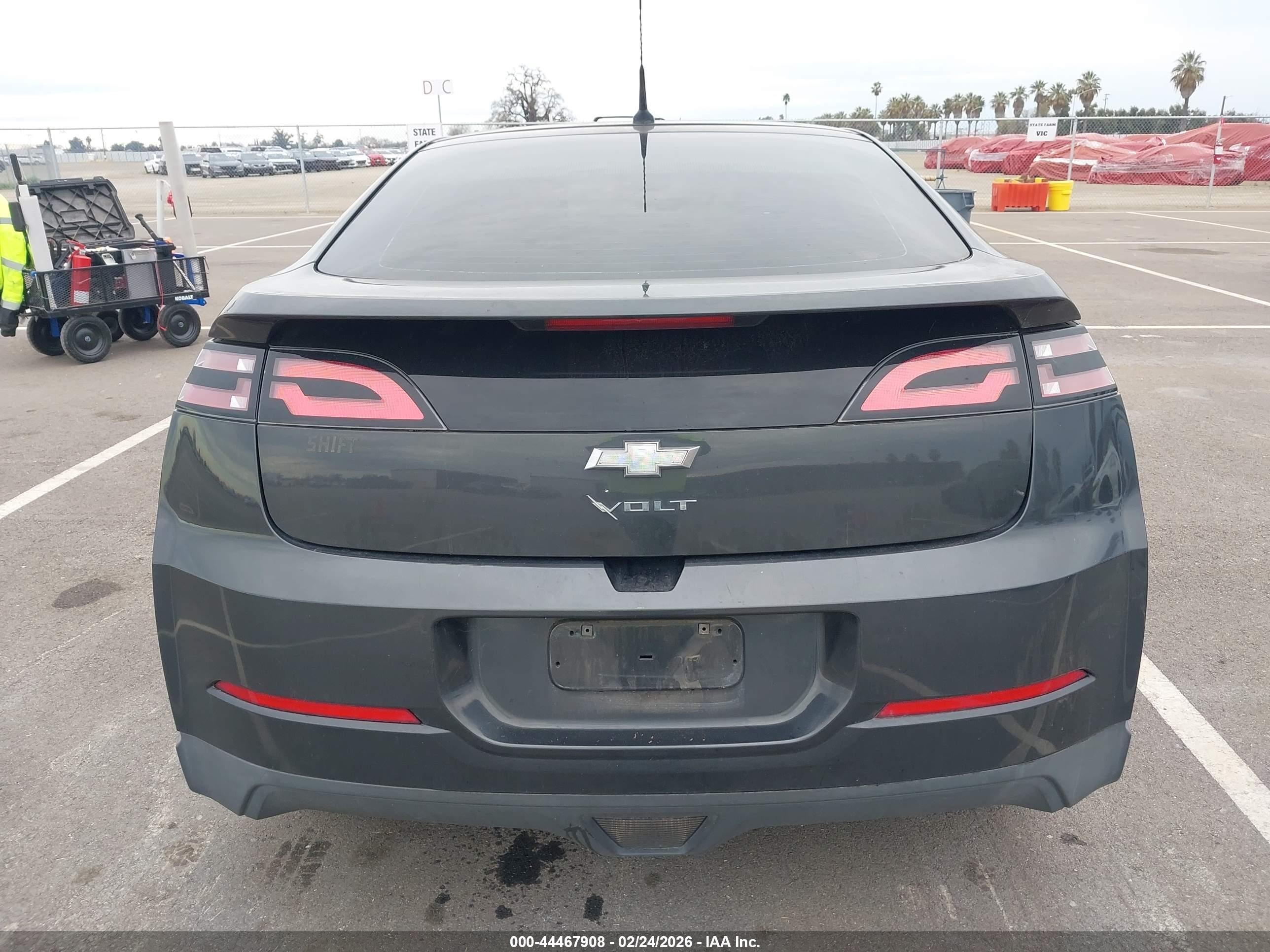 2014 Chevrolet Volt   Black vin: 1G1RE6E4XEU154683