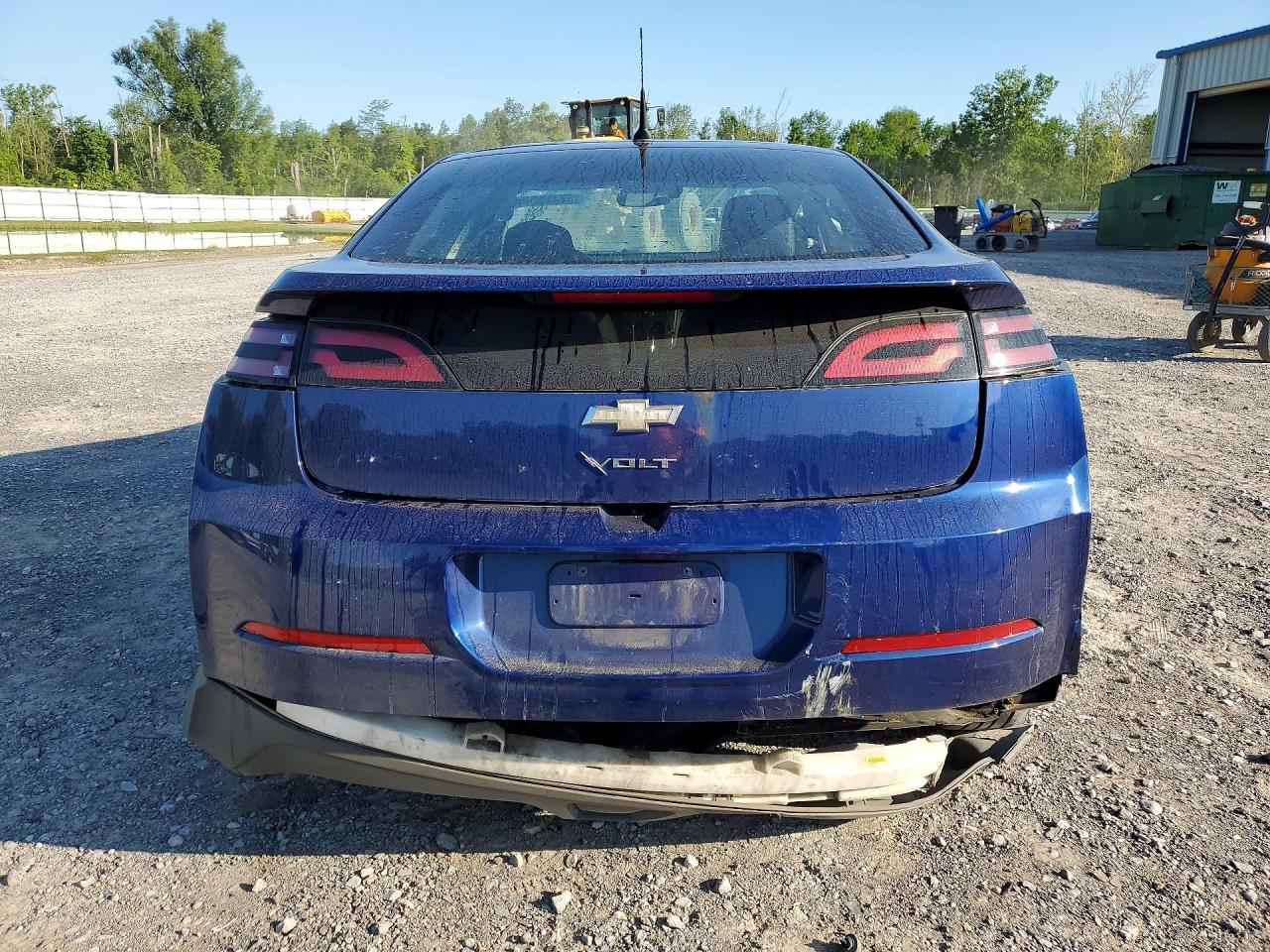 2013 Chevrolet Volt Синий vin: 1G1RF6E40DU101678